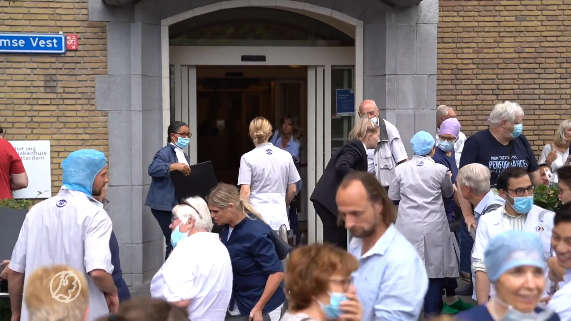 Oogziekenhuis Rotterdam deels ontruimd vanwege brand