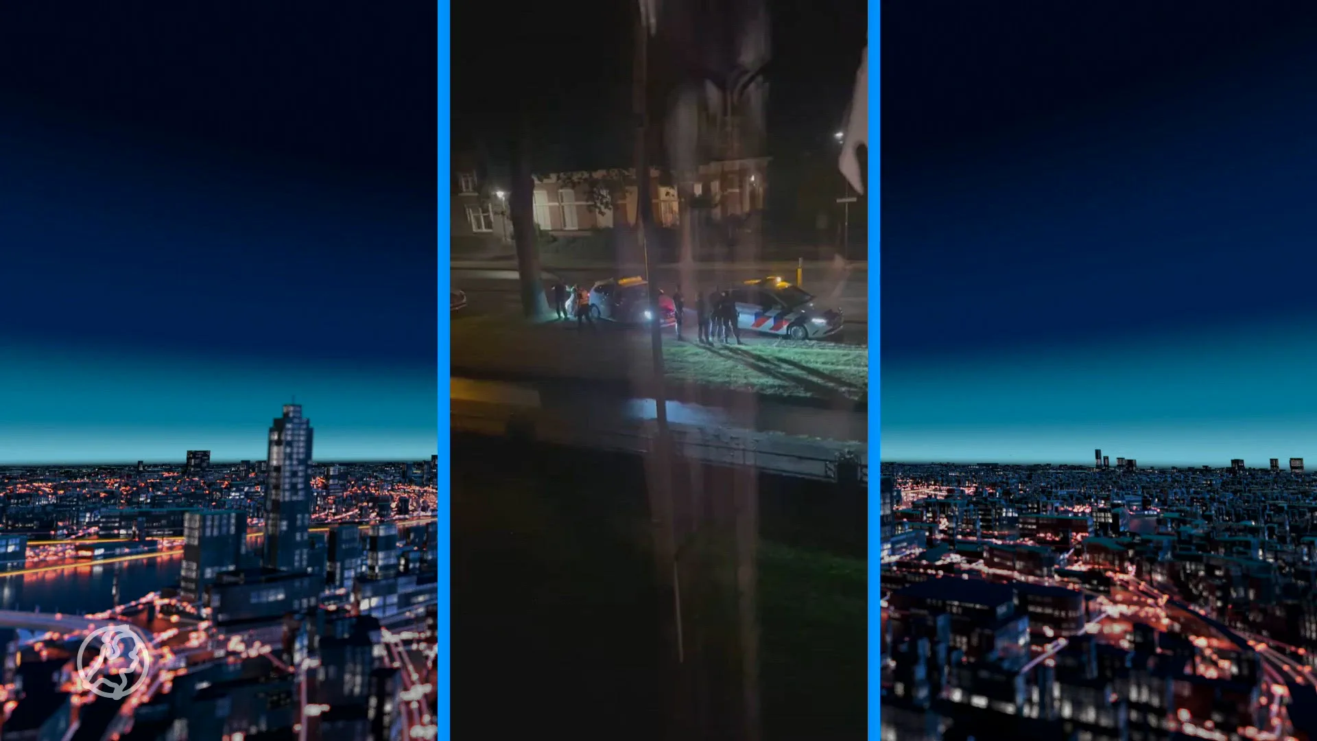 Hier wordt moordverdachte Mark B. opgepakt