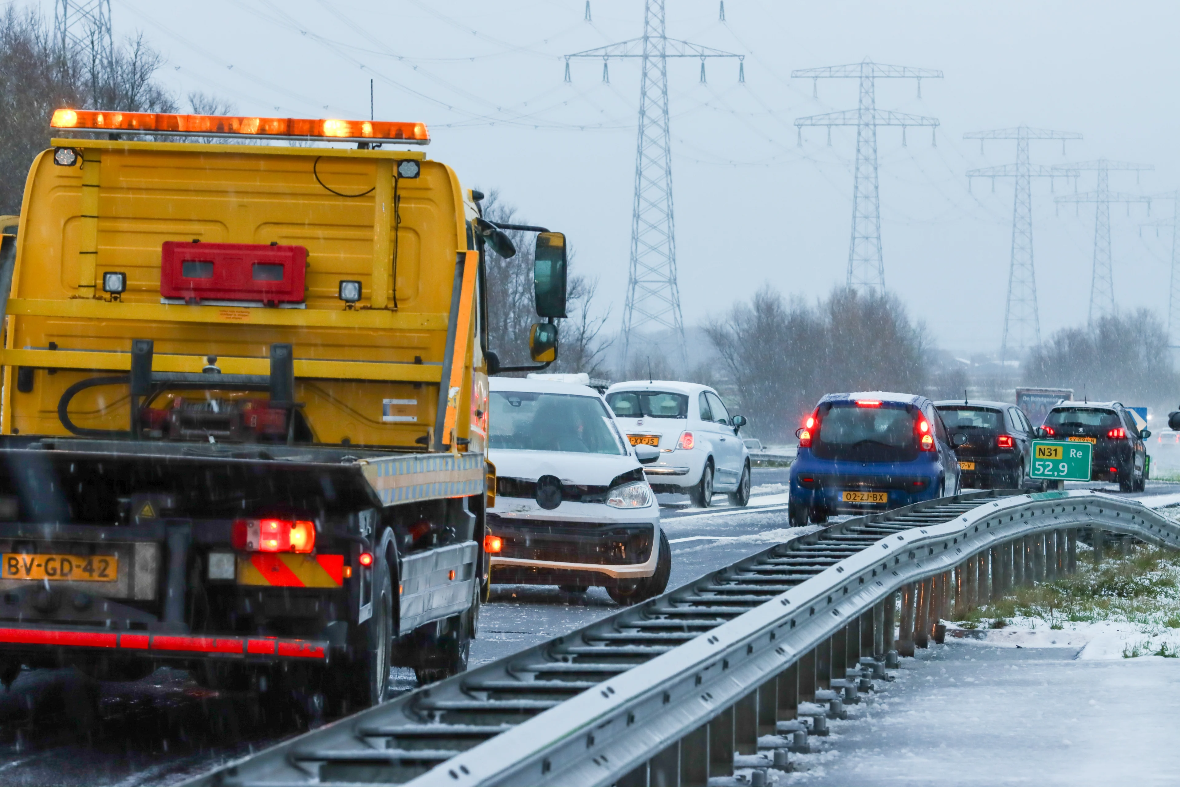 Code geel in deel van het land ten einde, behalve in deze provincies