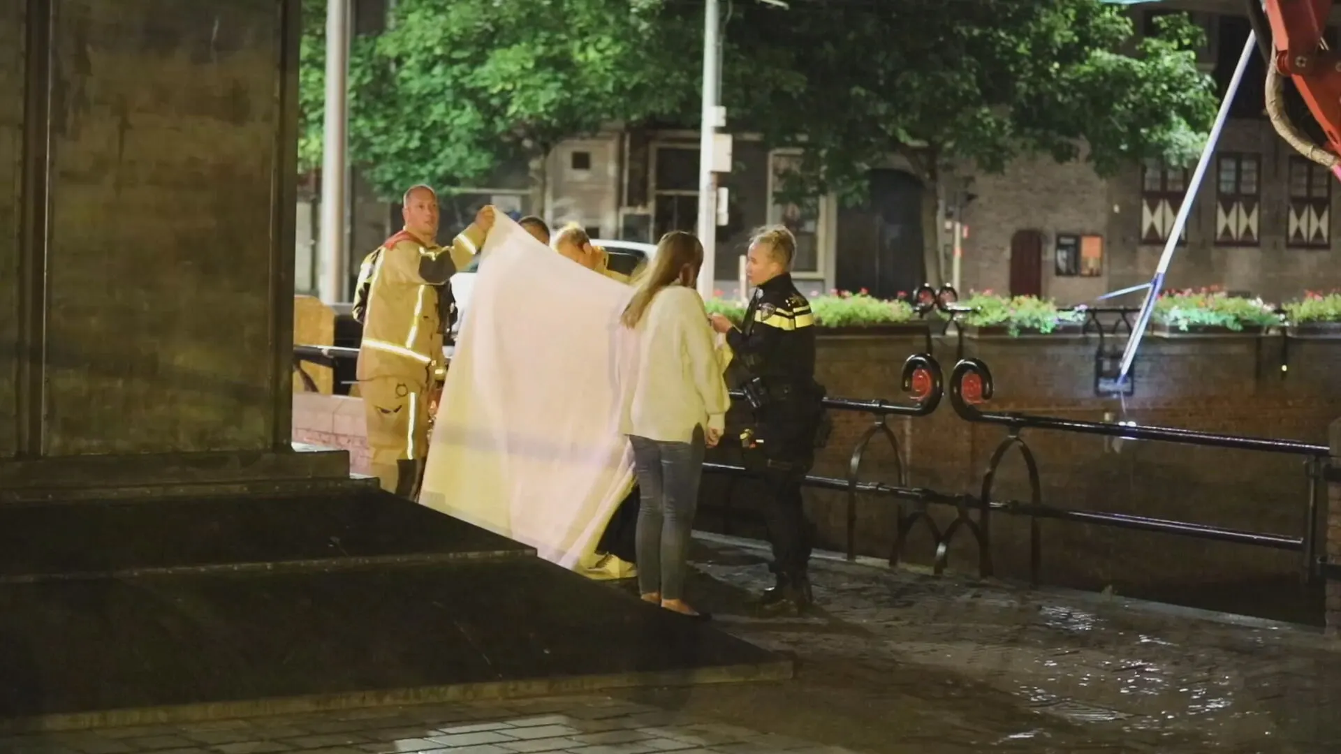 Man ligt urenlang in Haagse Hofvijver door uit de hand gelopen ontgroening