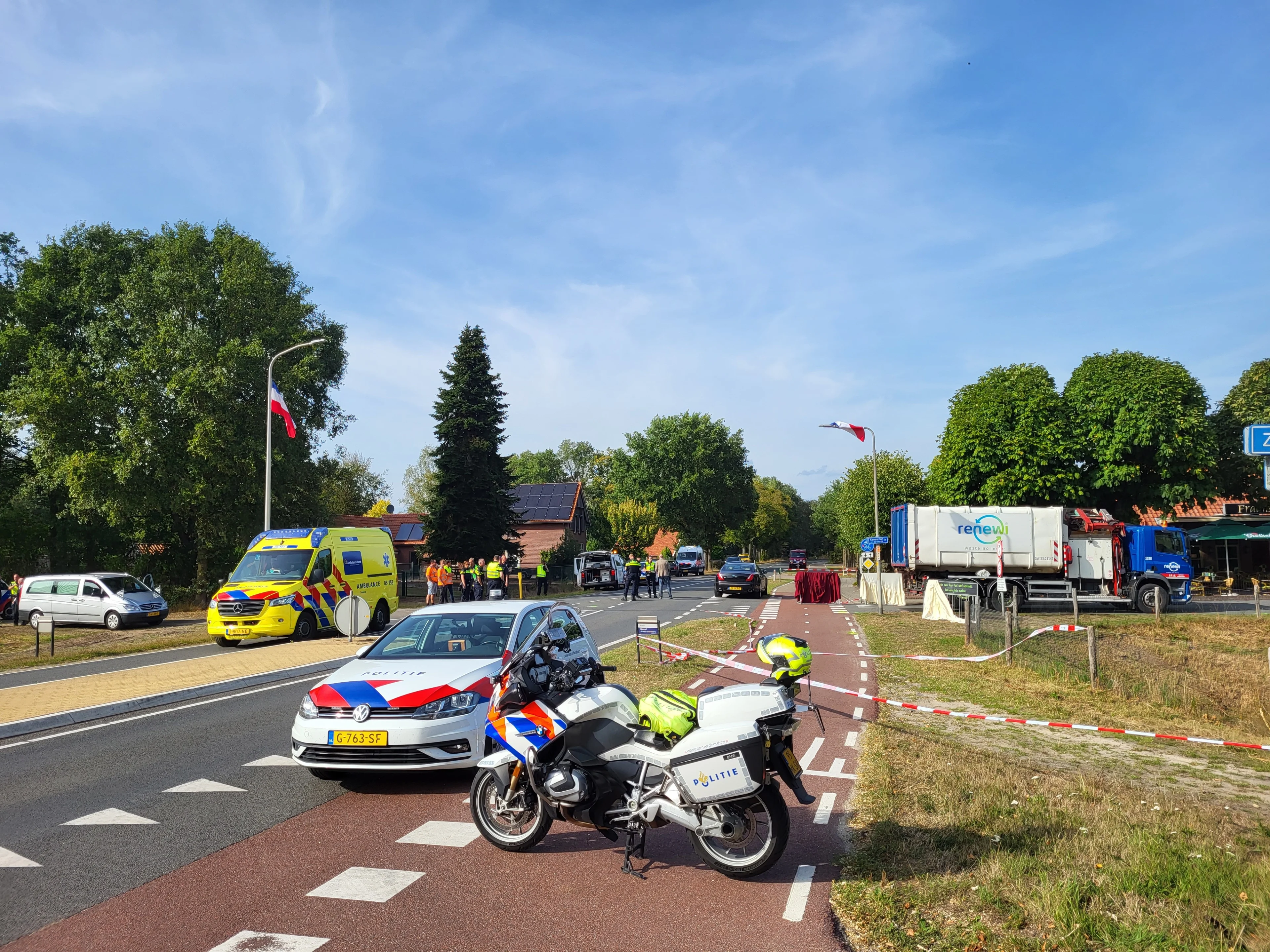 Vrouw overleden na aanrijding met vrachtwagen in Albergen, trucker aangehouden