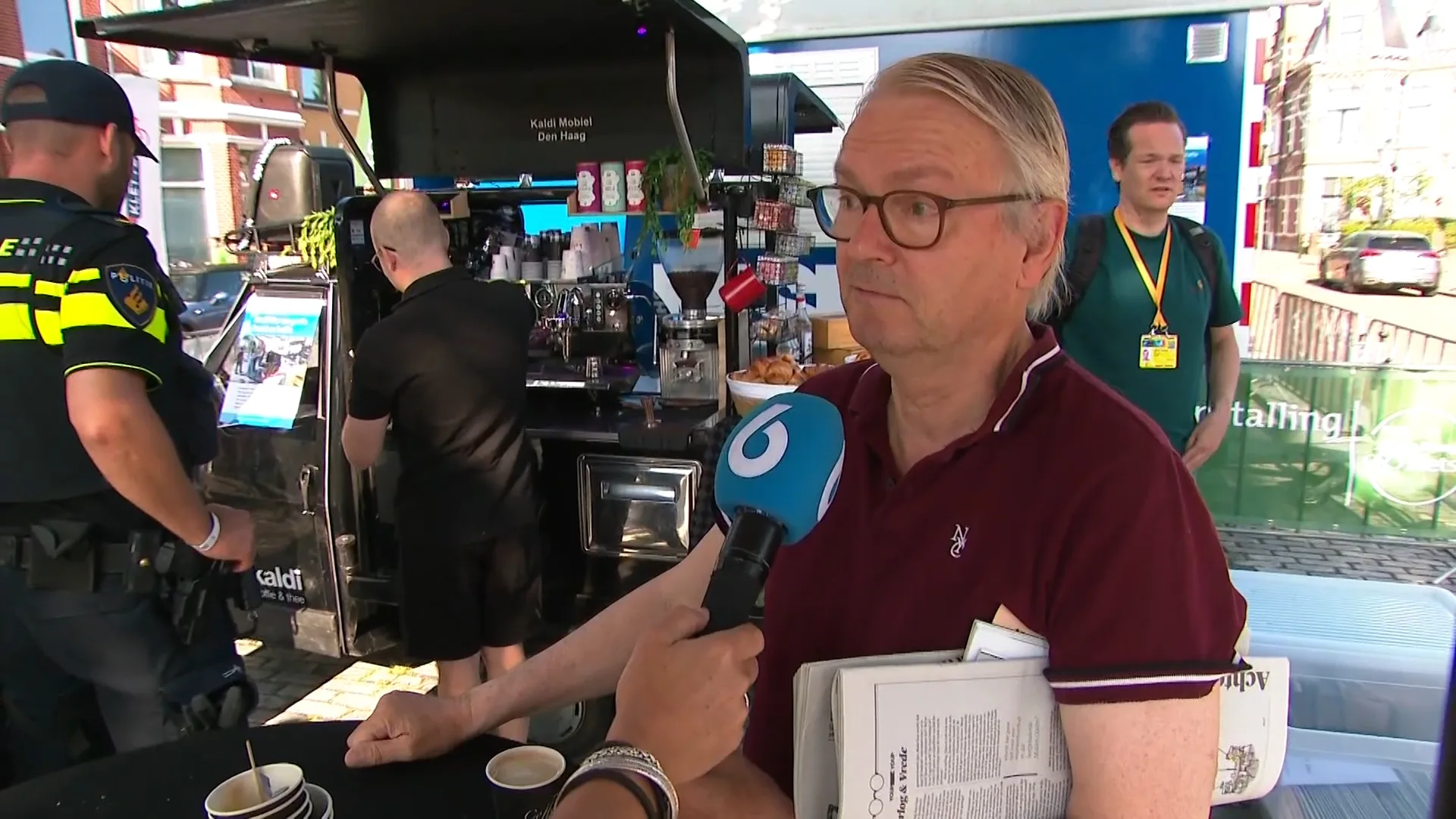 Omwonenden NAVO-top moeten krant week lang afhalen