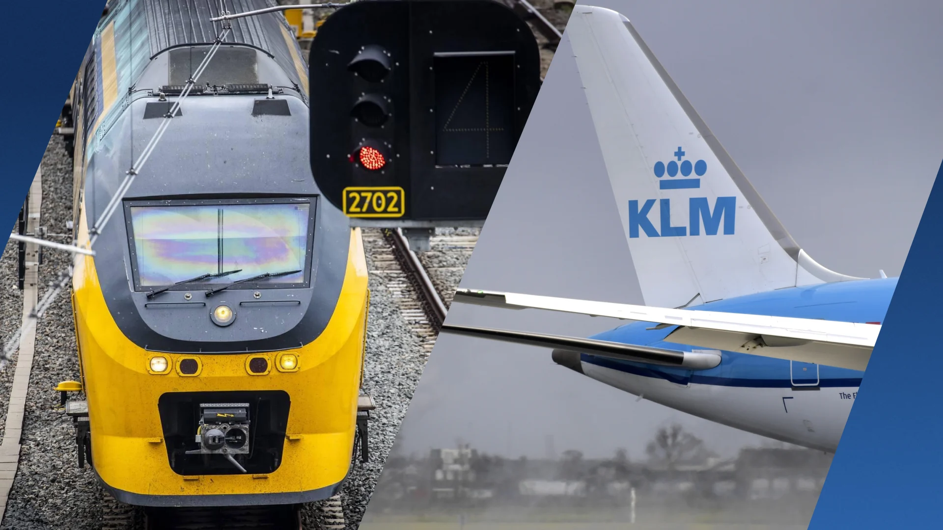 Tientallen vluchten geannuleerd en minder treinen door komst storm Benjamin