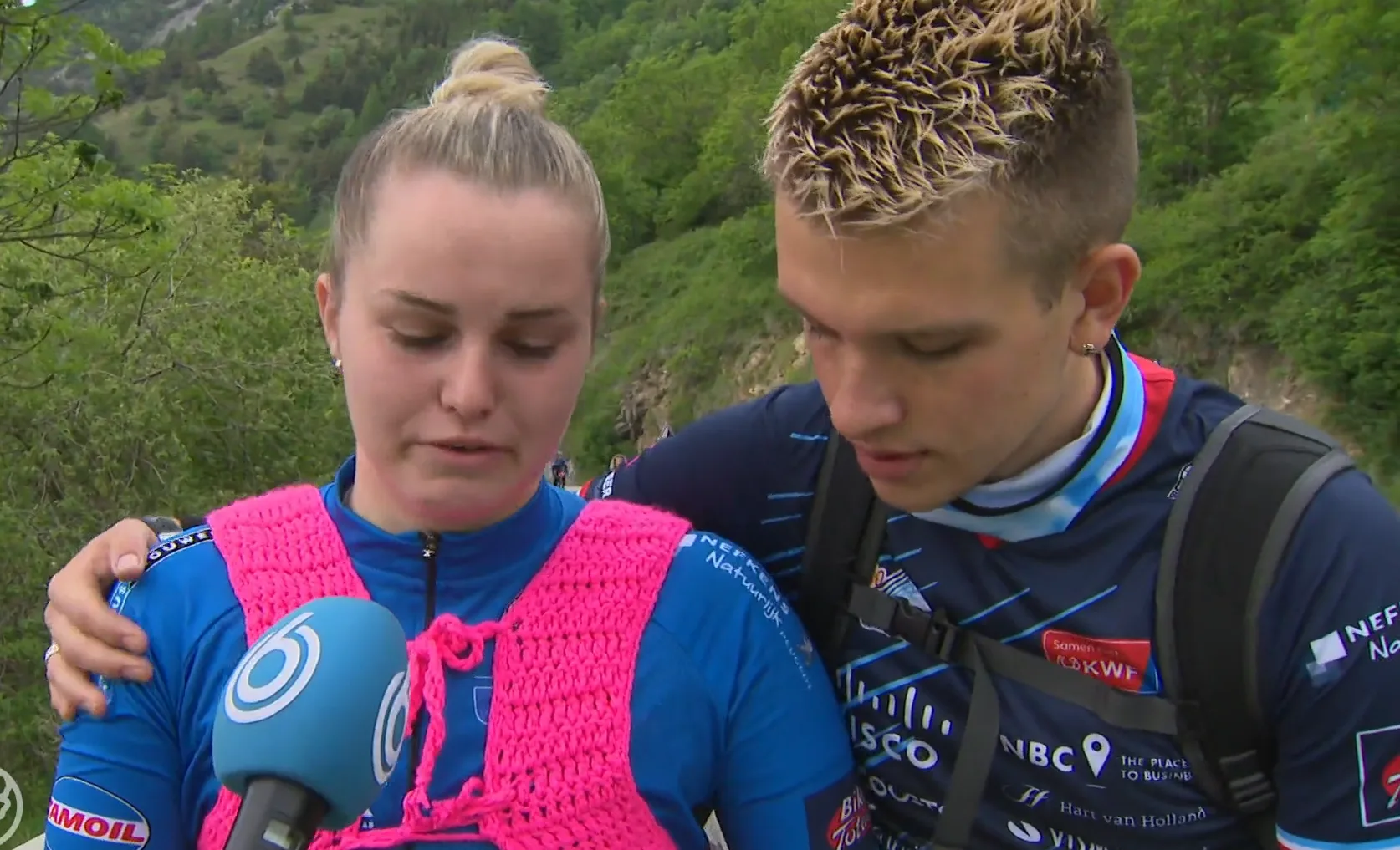 Wendy loopt Alpe d'HuZes met kinderen Veerle en Hessel: 'Papa zou enorm trots zijn'