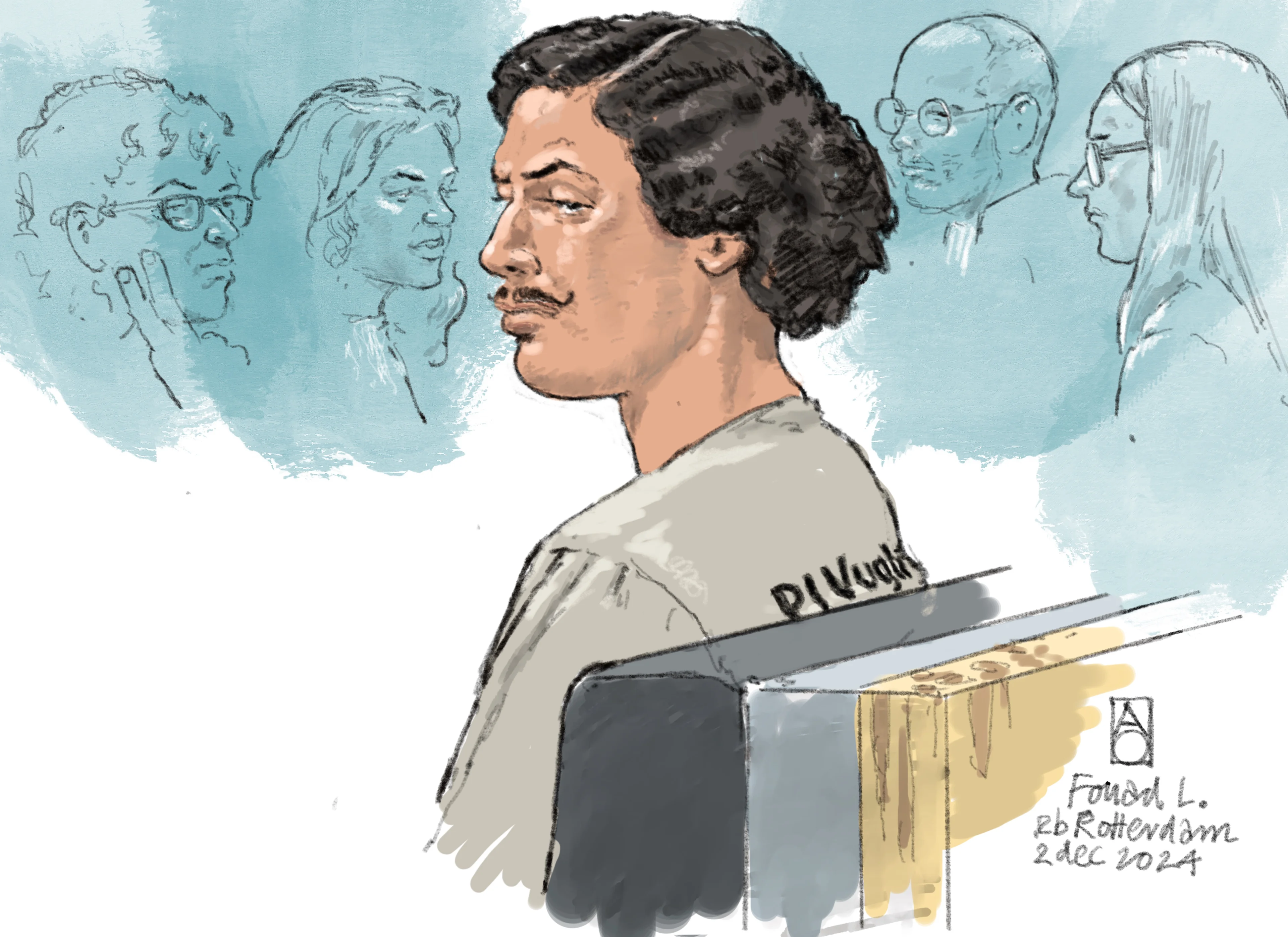 Erasmusschutter Fouad L. in hoger beroep, 'juridische martelgang opnieuw'