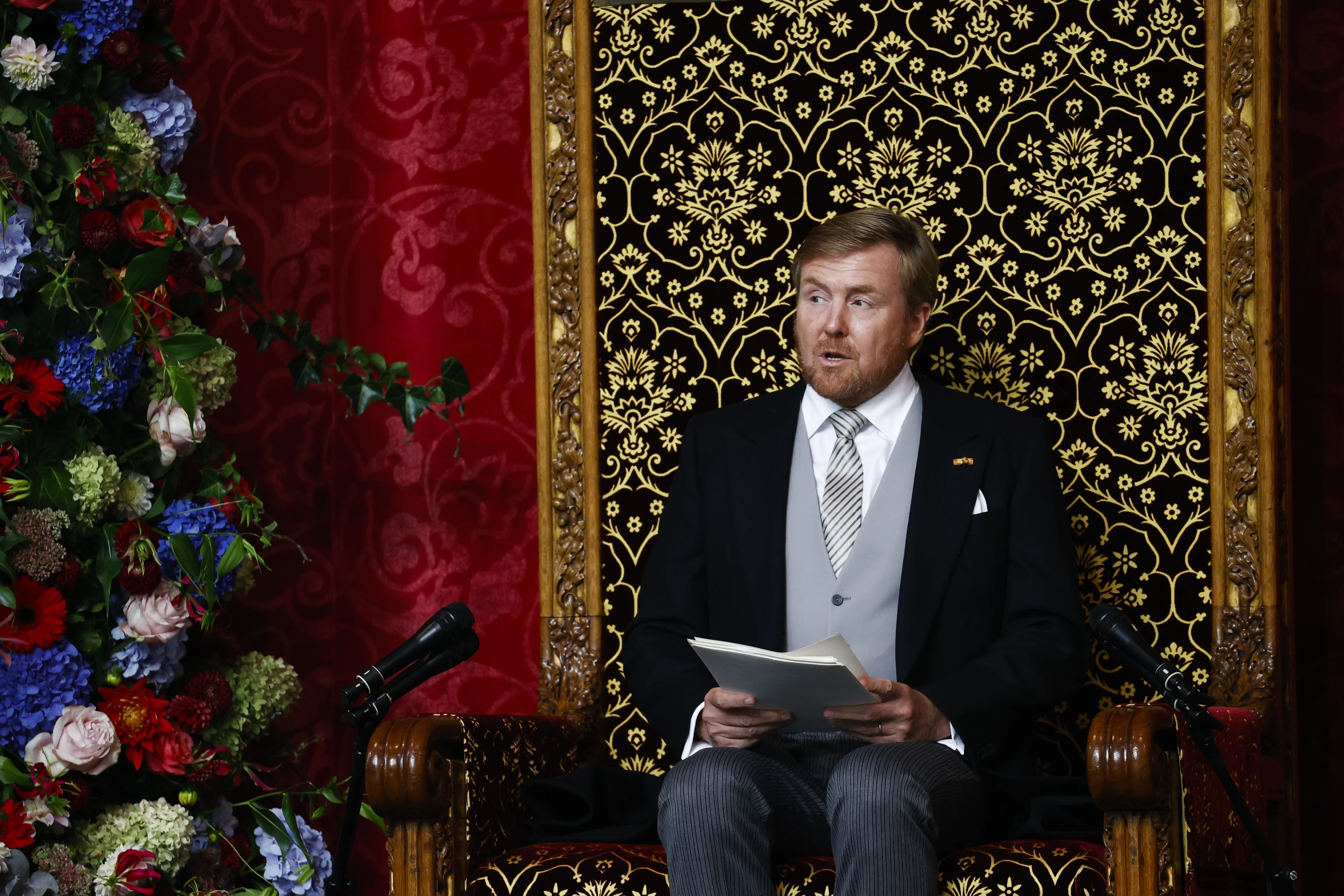 Troonrede koning: we moeten ons schrap zetten voor gevolgen zware economische terugslag