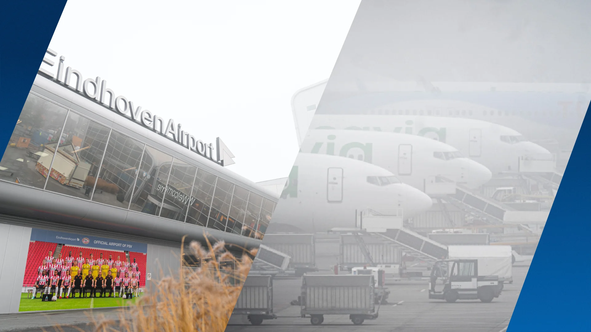 Vliegverkeer Eindhoven Airport ligt helemaal stil door mist