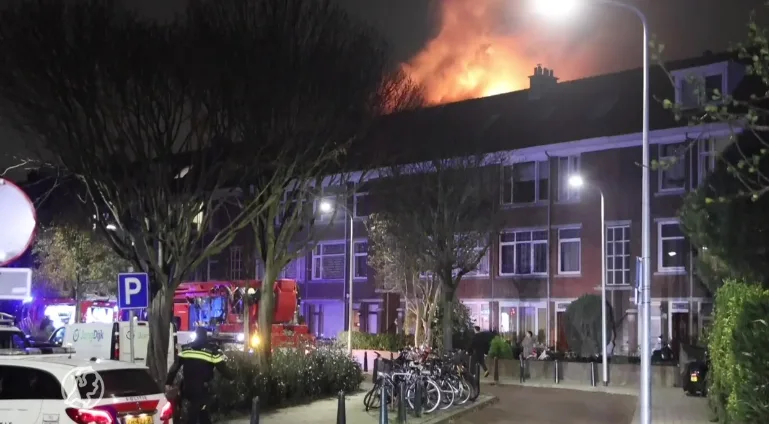 Man (68) en vrouw (52) aangehouden na woningbrand in Den Haag