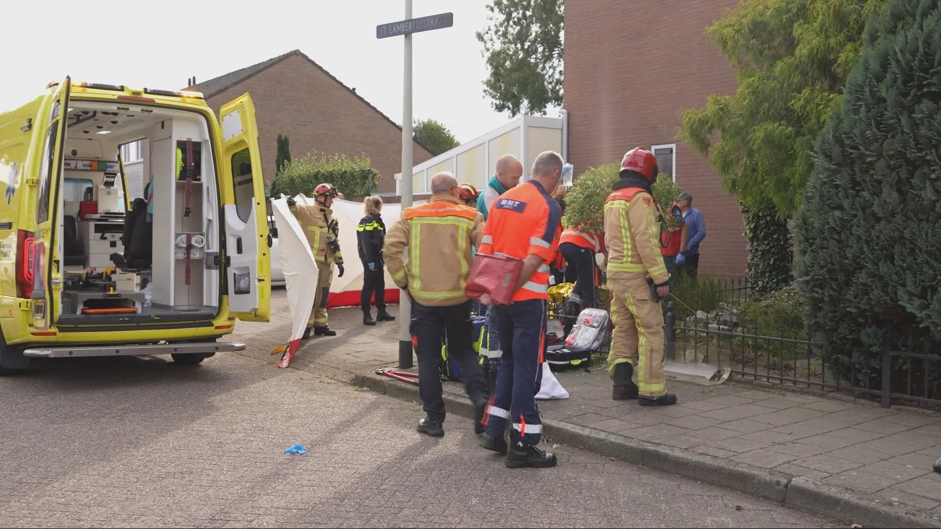 'Been man gespiesd na val over hekje in Liessel'