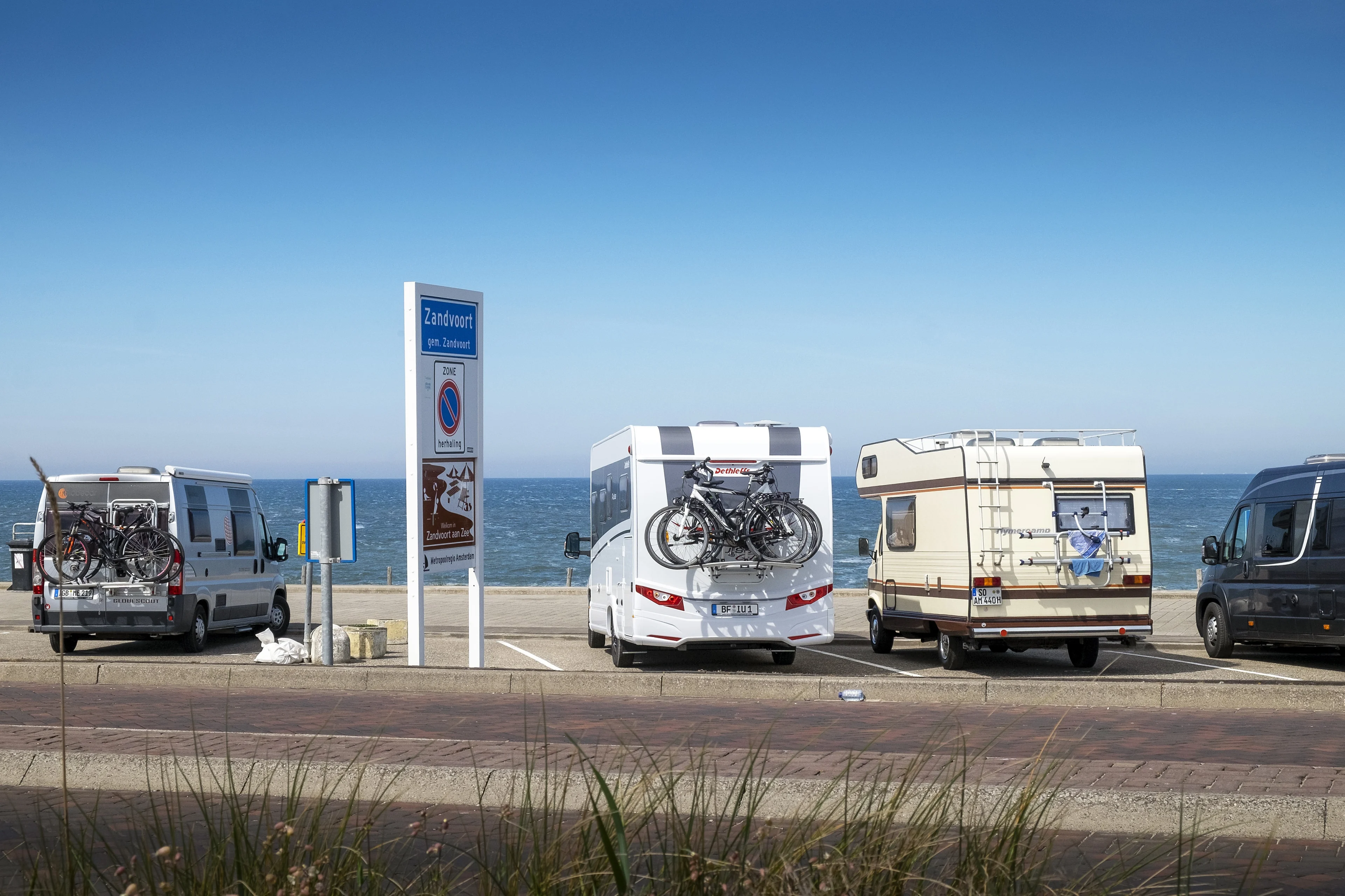 Camperdieven teisteren kustgebieden Noord-Holland