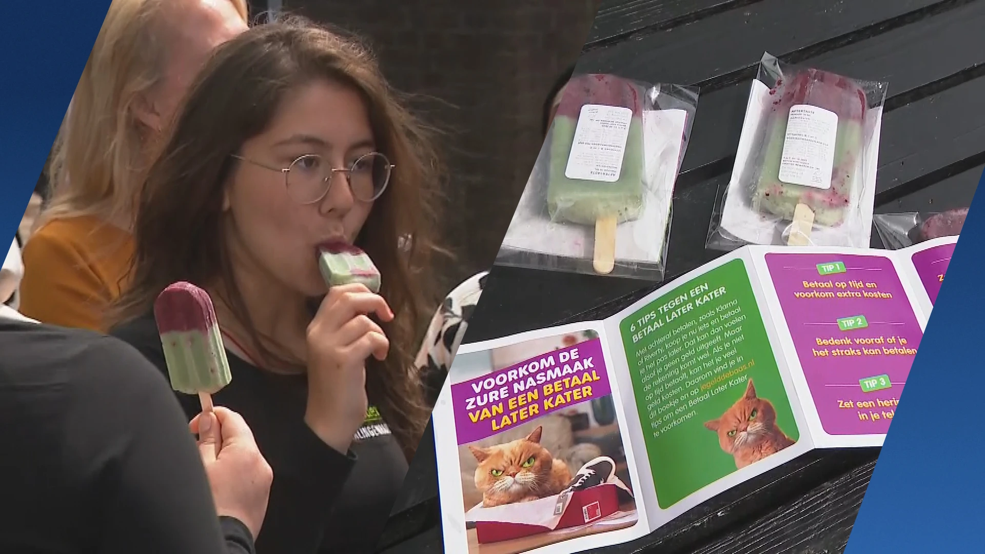 'Zure nasmaak'-ijsje moet jongeren waarschuwen voor gevaren van achteraf betalen