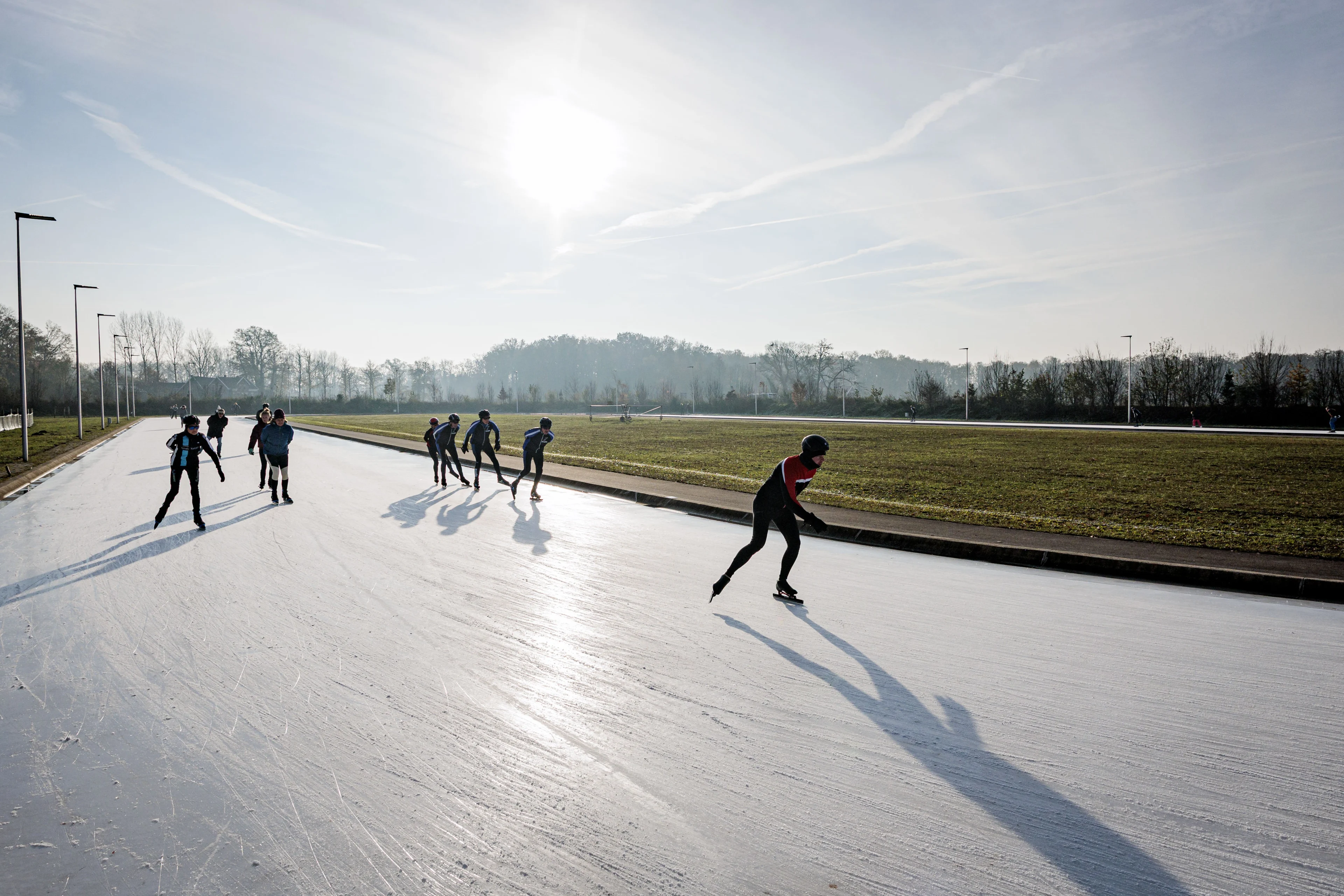Natuurijs dik genoeg voor eerste marathon: hier wordt die vanavond verreden