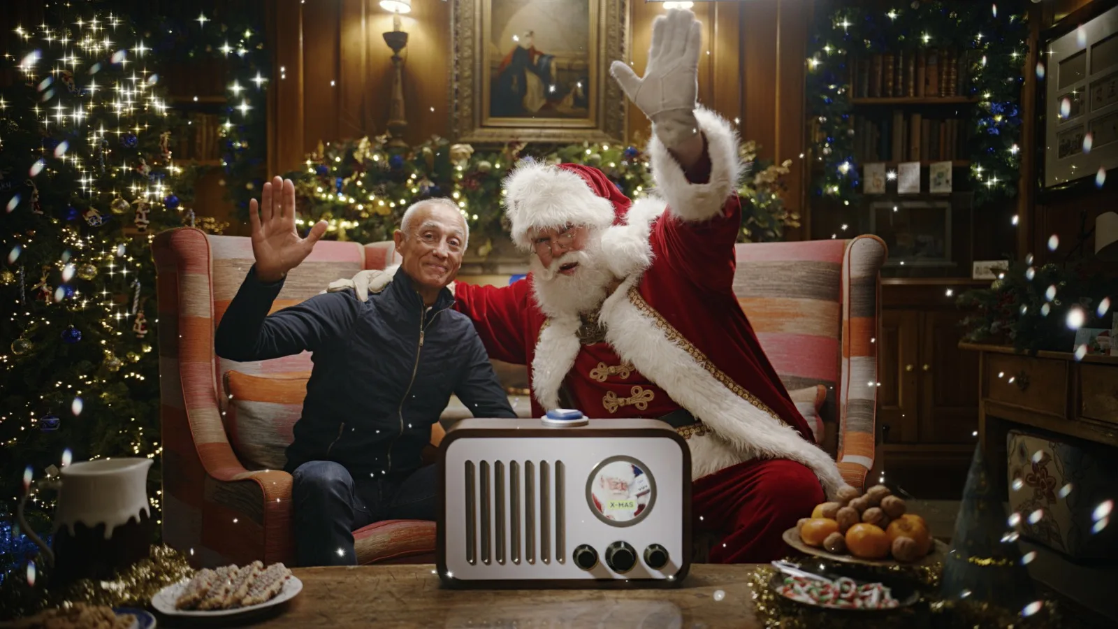 ZIEN: Andrew Ridgeley van Wham! geeft startschot voor Sky Radio Christmas Station