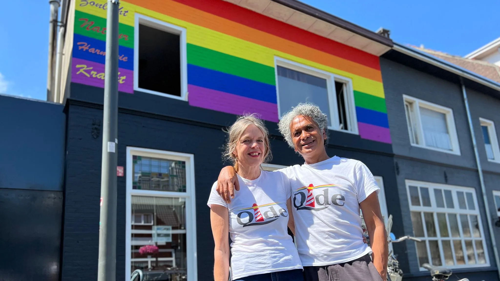 Regenboogrel in Helmond: gevel moet overgeverfd, anders hoge boete