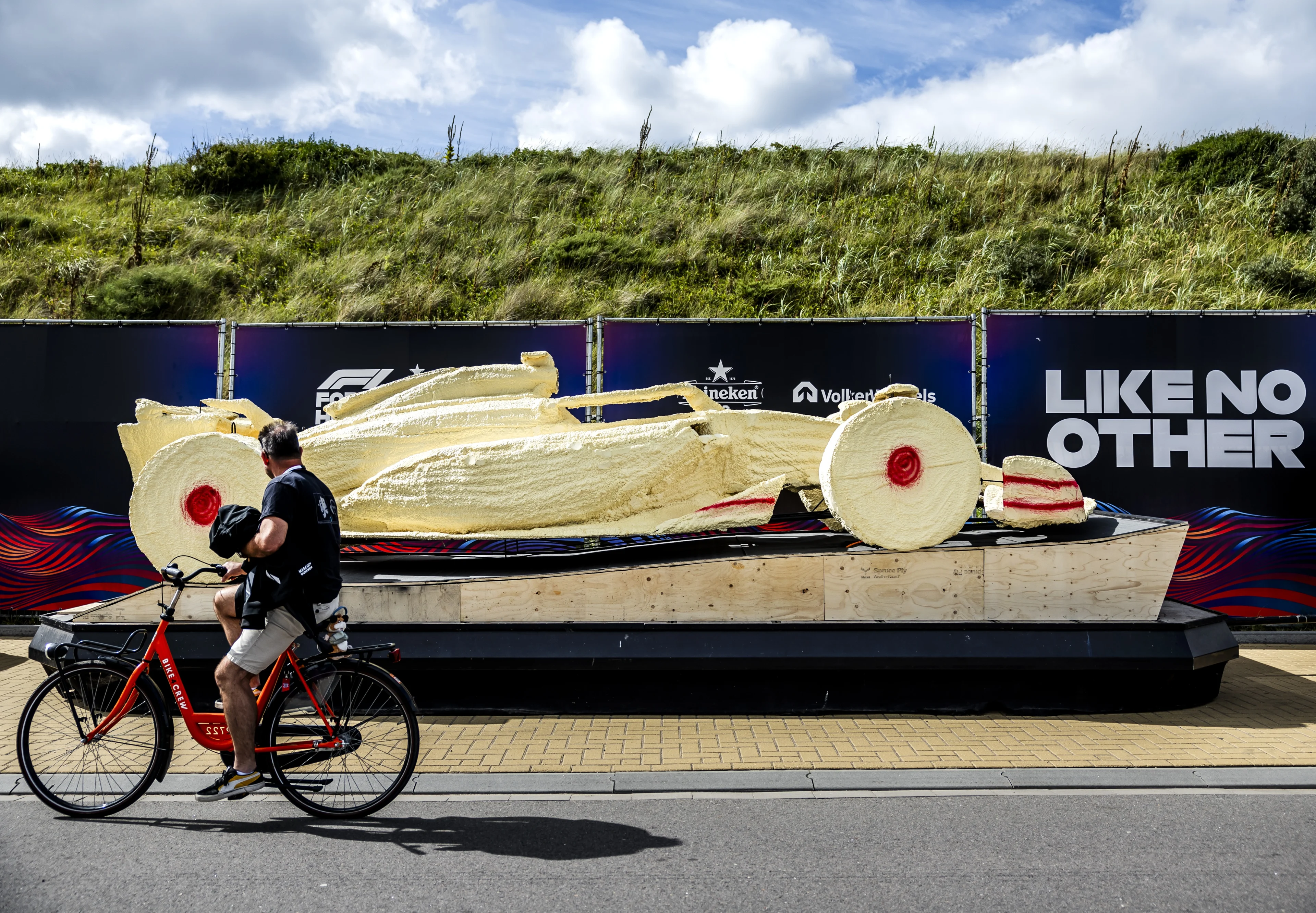 Zandvoort dicht voor gemotoriseerd verkeer om Formule 1-weekend