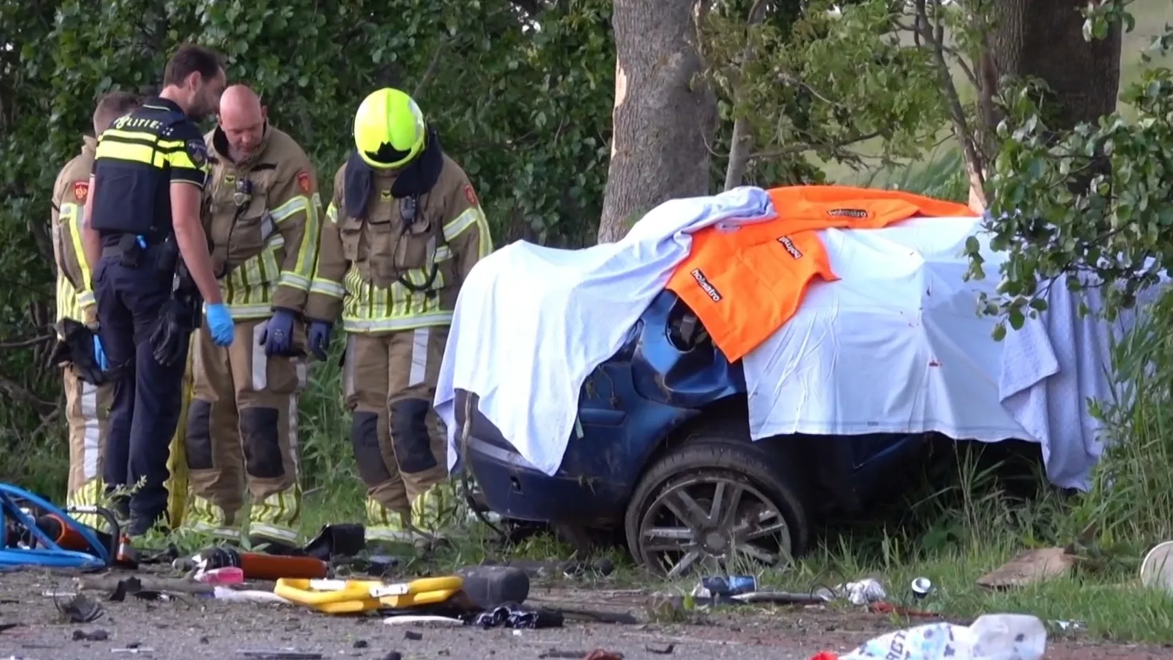 Jonge vrouw (18) overleden door auto-ongeluk in Wieringerwerf