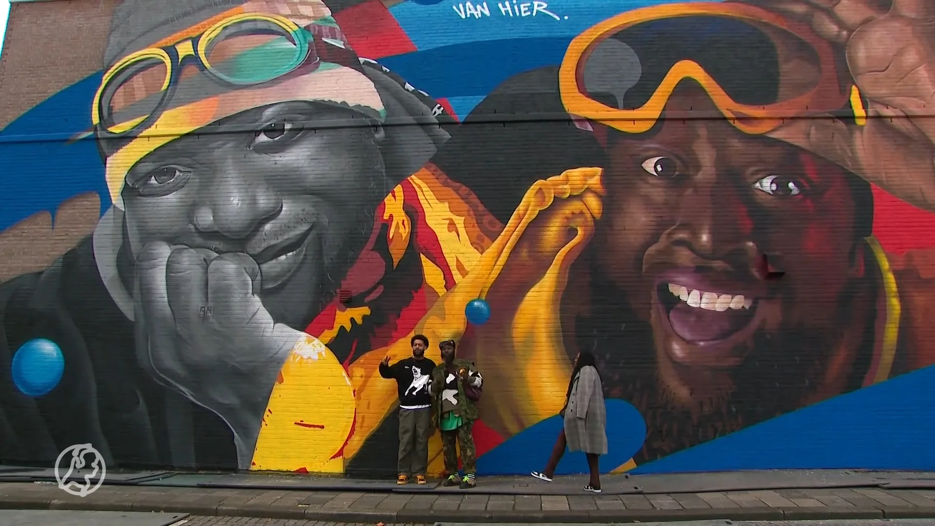 'Def 4ever': broer Def Rhymz blij met enorme muurschildering van overleden rapper