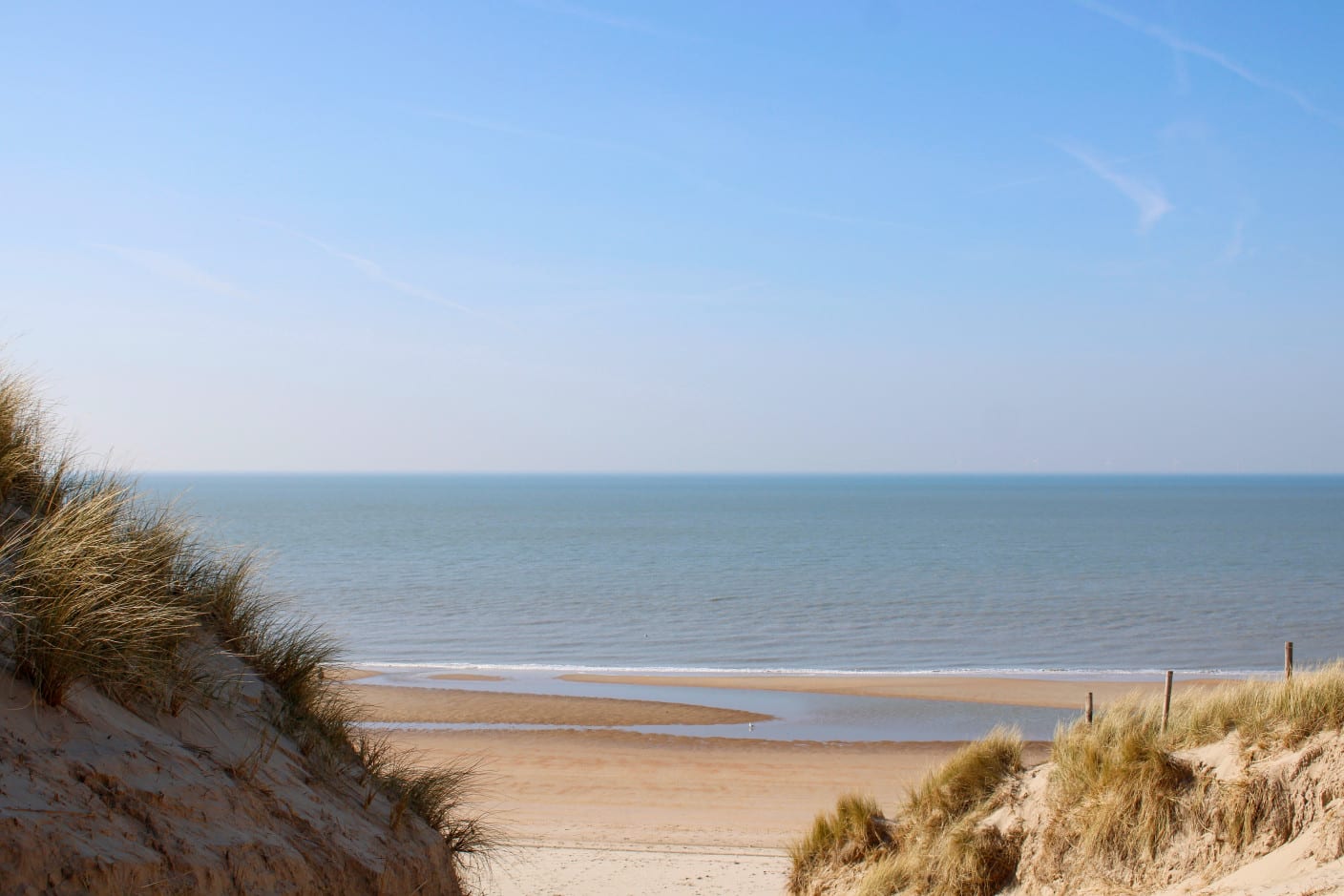 Het is een heerlijke lentedag (als je uit de wind blijft)