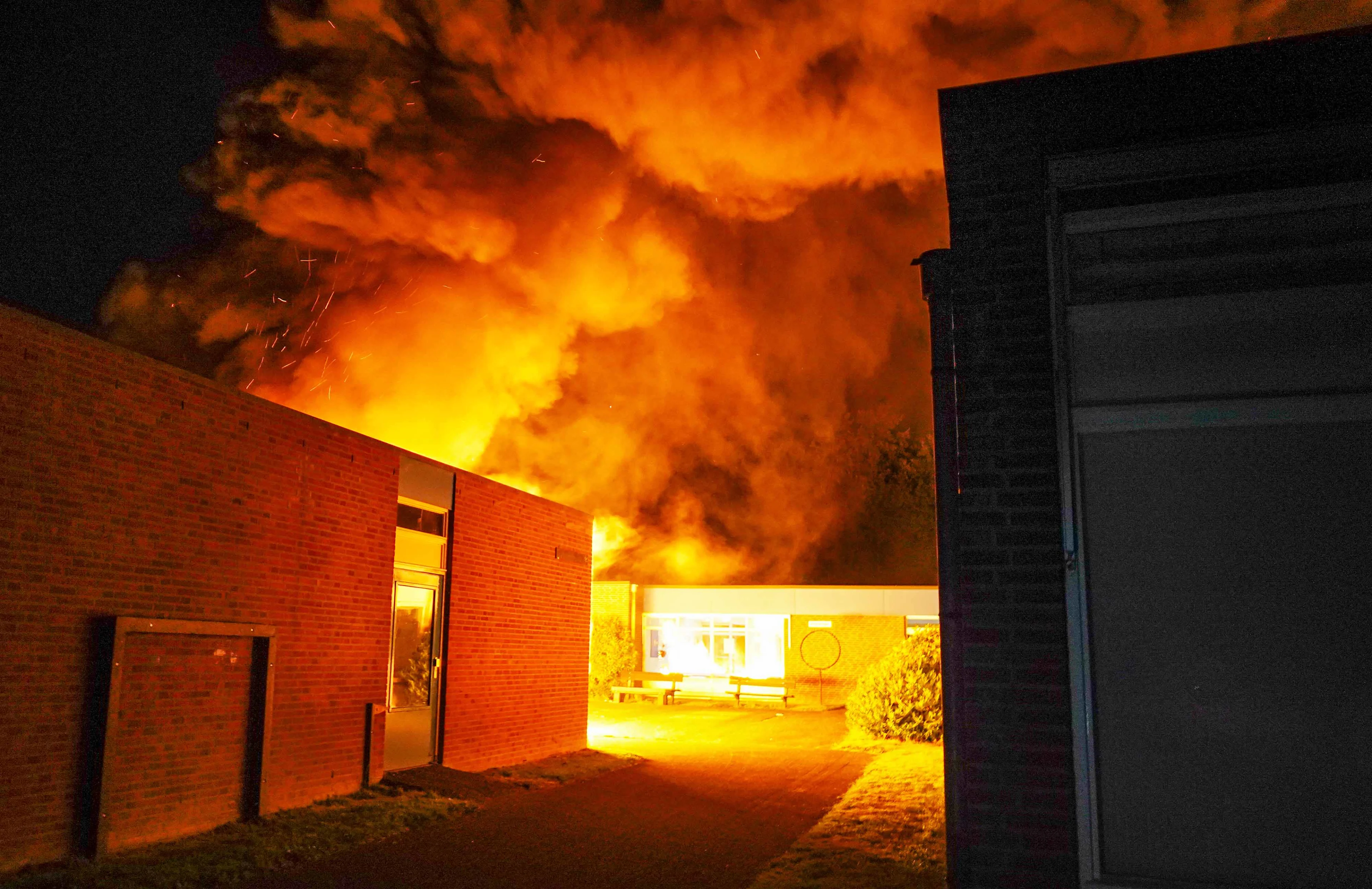 Felle brand in Harense school voor speciaal onderwijs