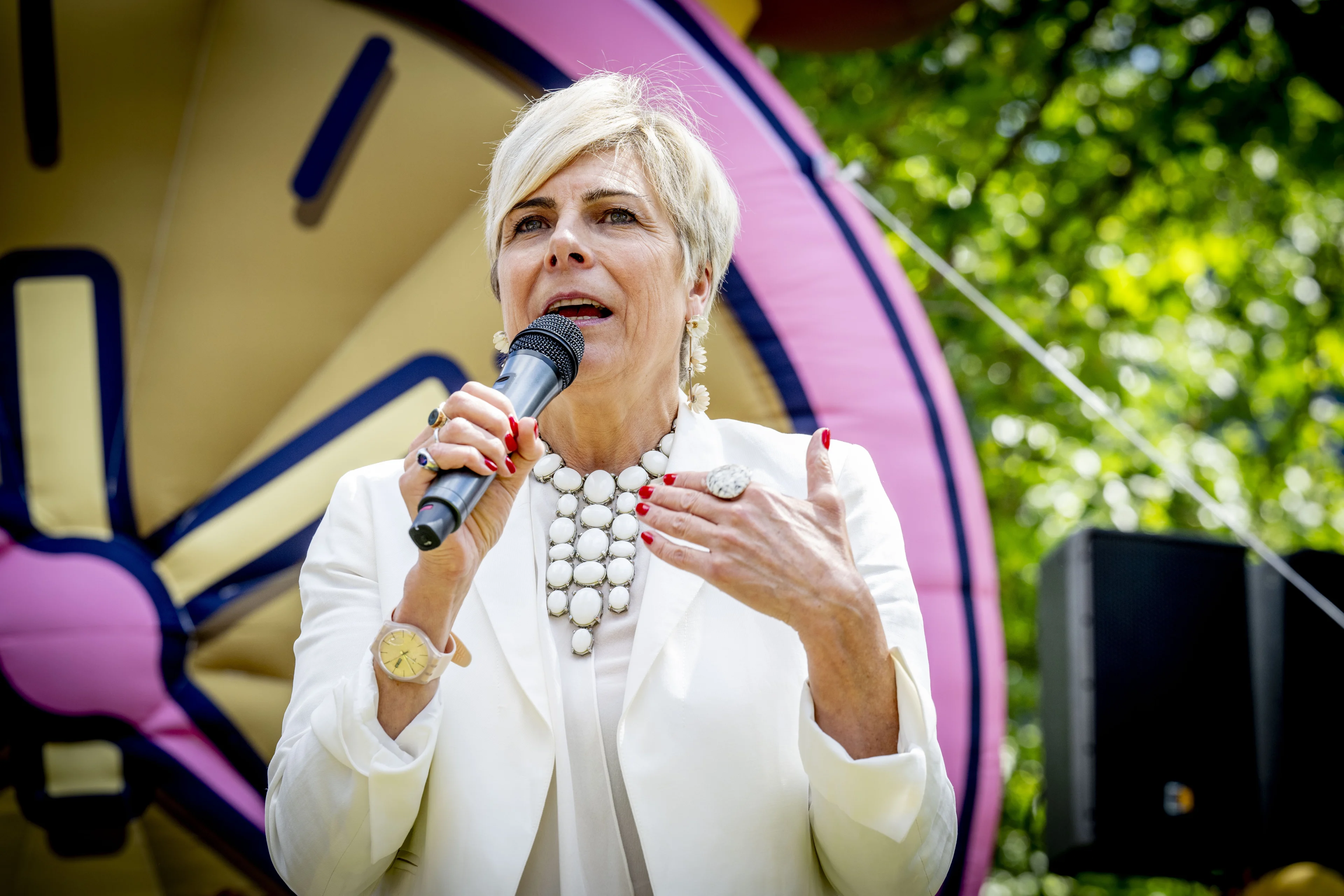Prinses Laurentien stopt als voorzitter bij stichting na beschuldigingen