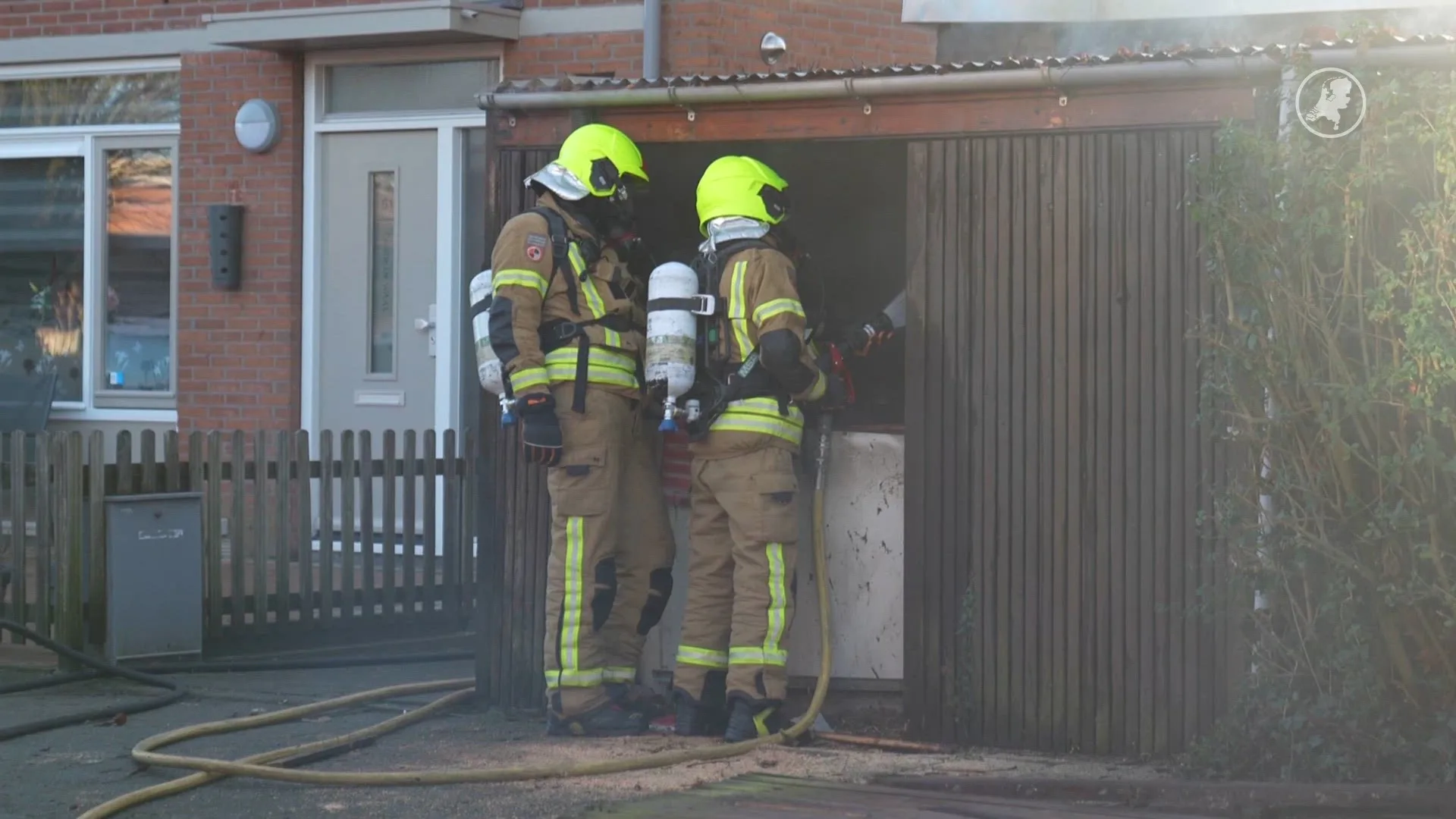 85-jarige man overleden bij schuurbrand in Ridderkerk