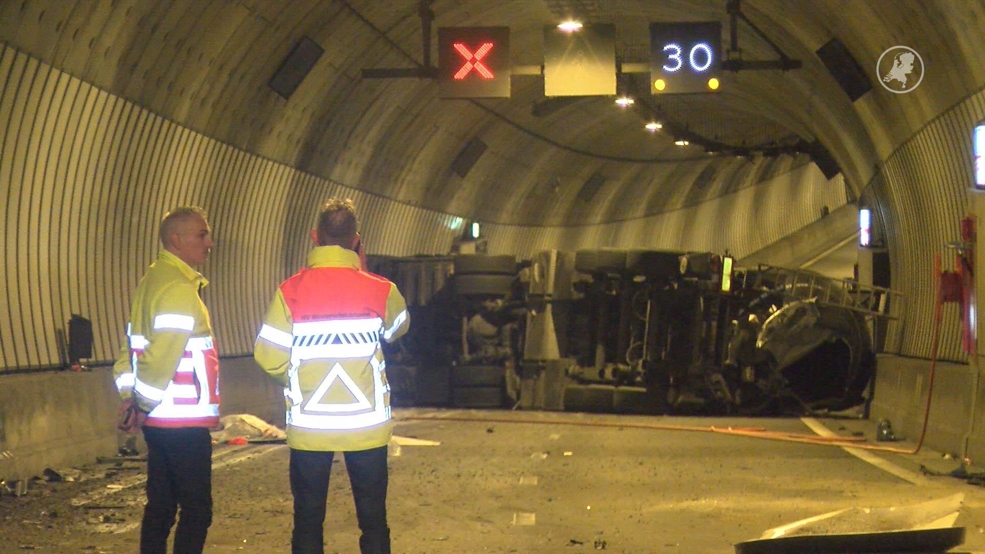 Sluiskiltunnel zeker tot middernacht dicht na dodelijk ongeluk