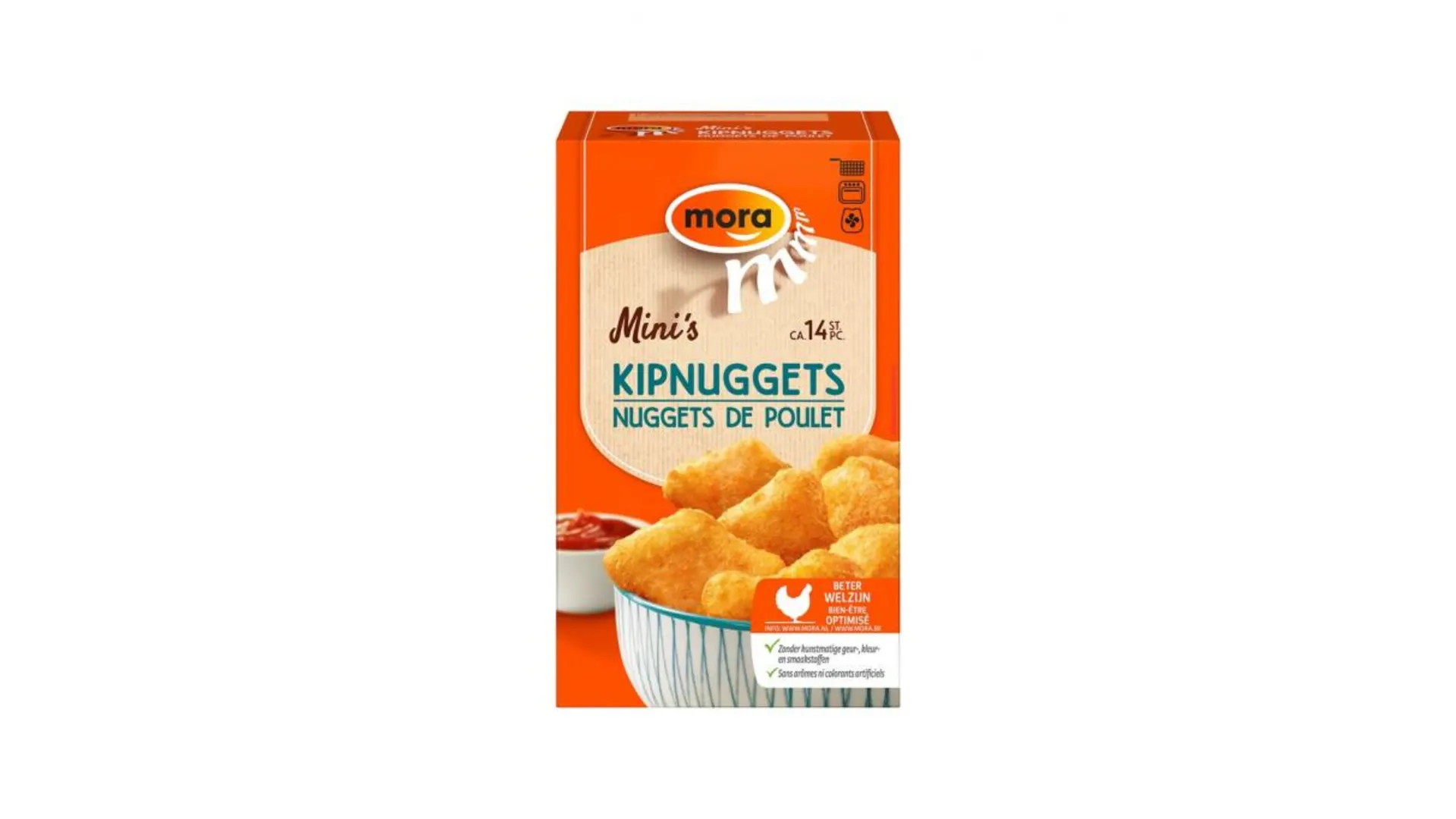 Mora haalt deel kipnuggets terug vanwege allergie-gevaar