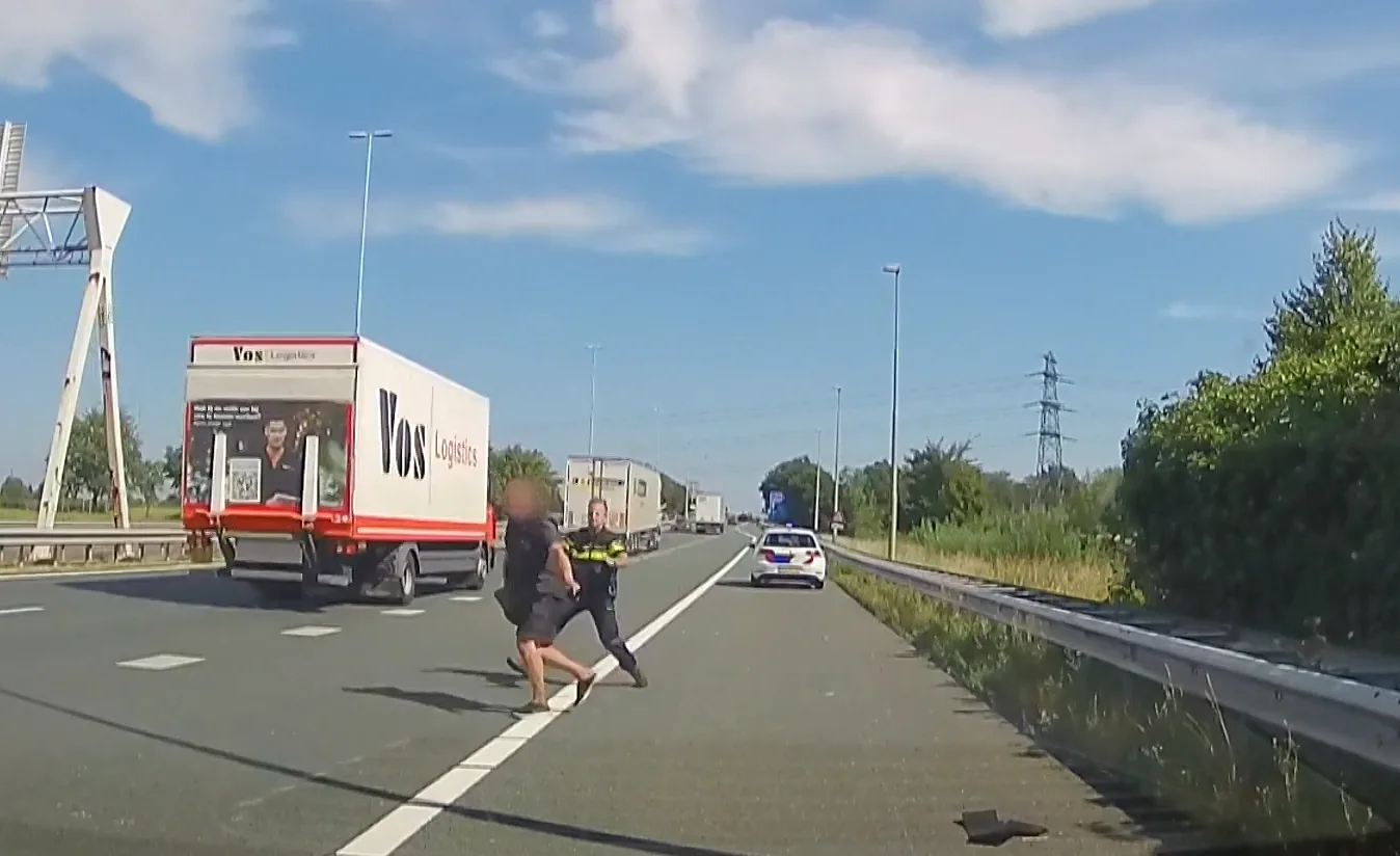 Heldhaftig optreden politie op A65: 'Ze hadden niet een paar seconden later moeten komen'