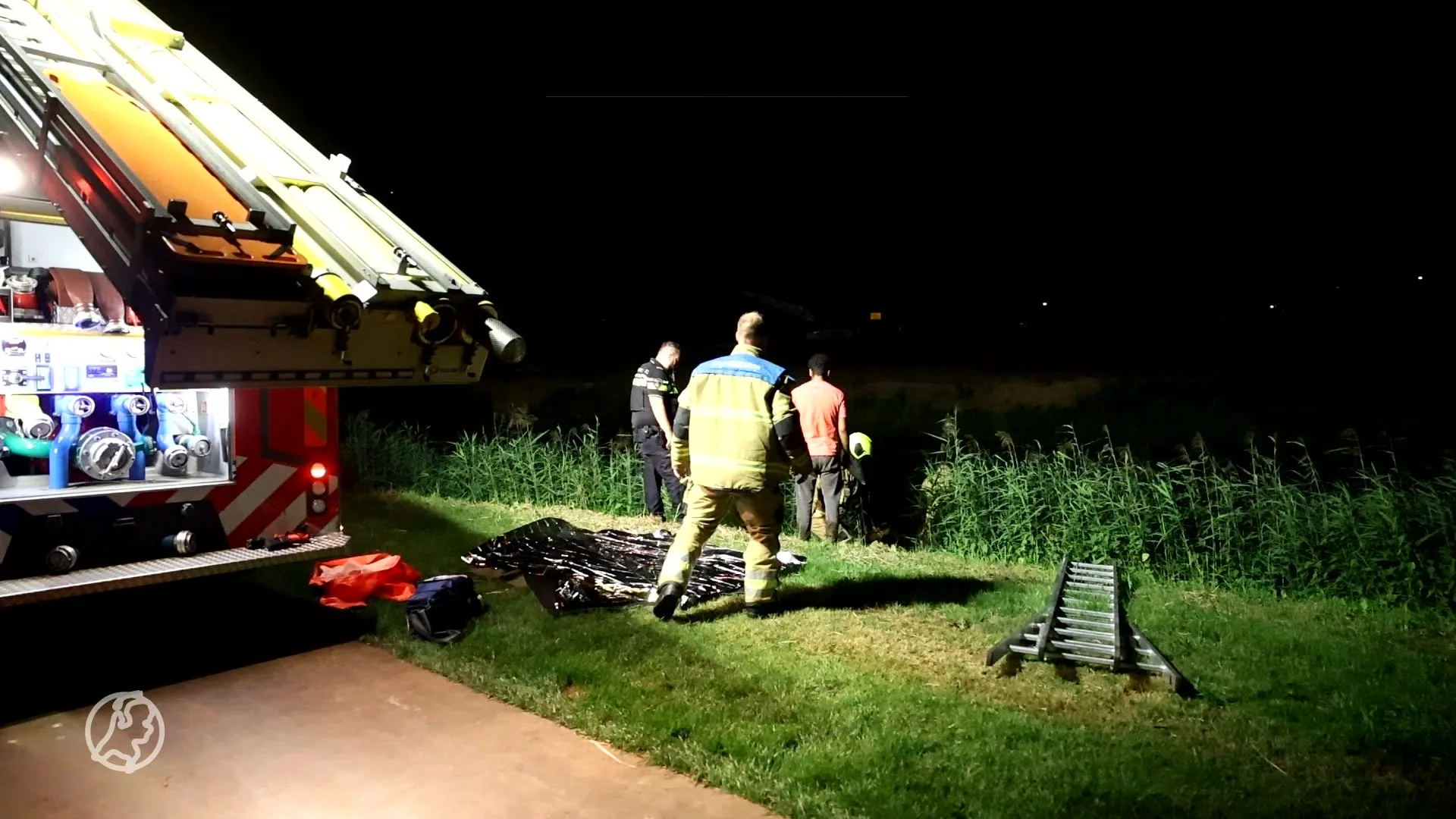 Brandweer opgeroepen op man uit drijfzand te redden in Sint-Oedenrode