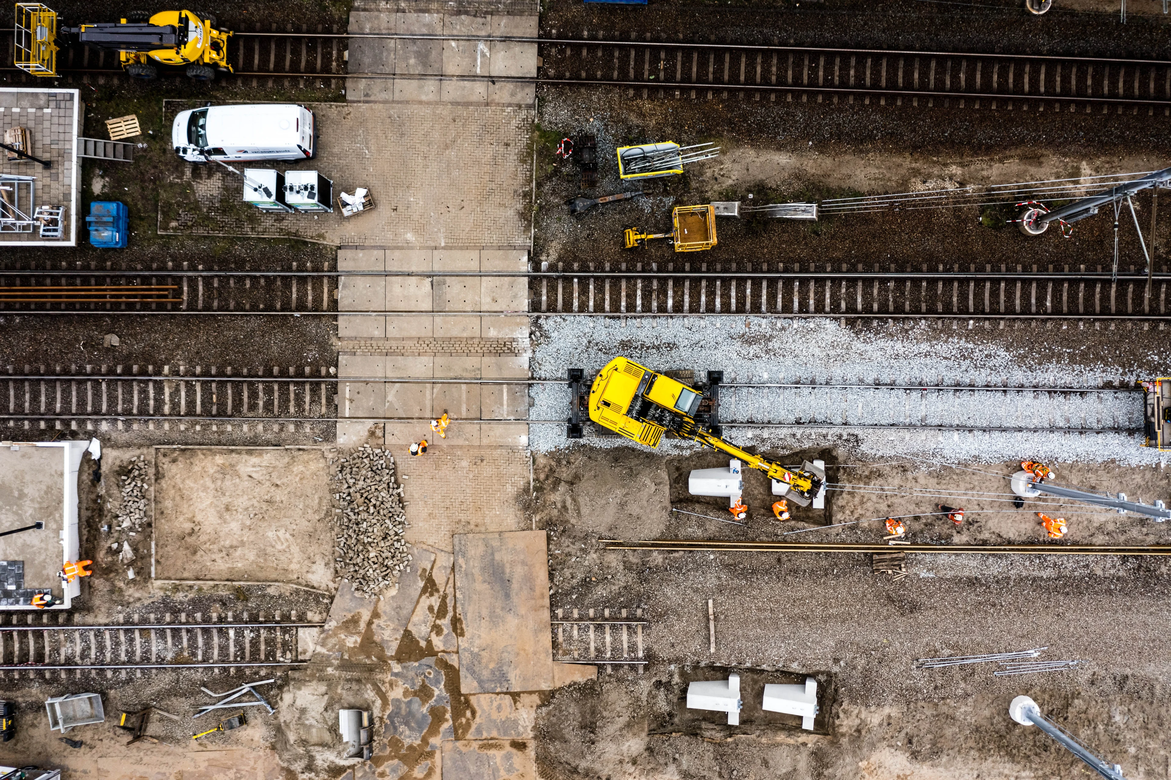 Treinverkeer Voorschoten later hervat dan verwacht