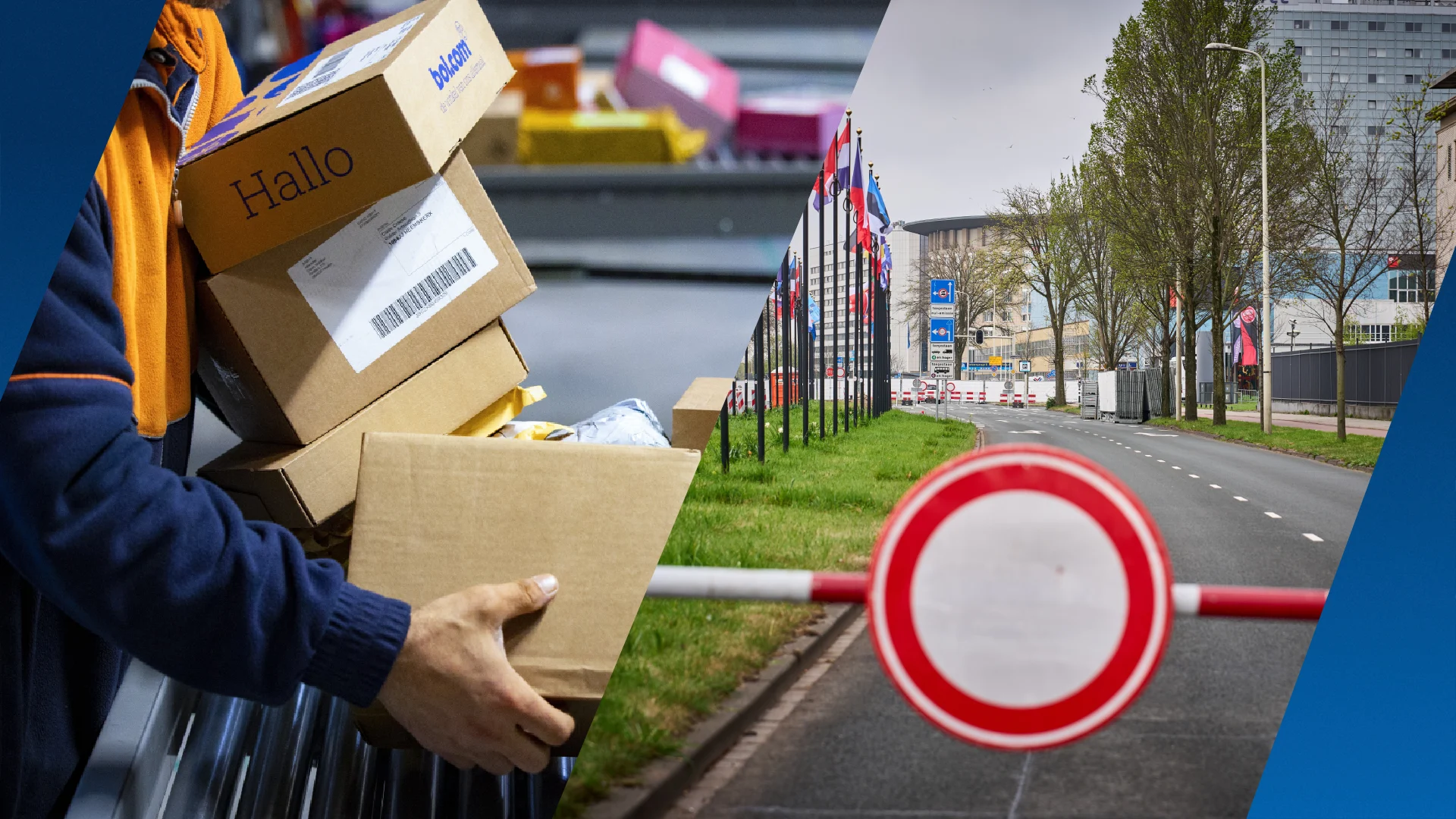 Mensen die in gebied NAVO-top wonen ontvangen week lang geen pakketjes thuis