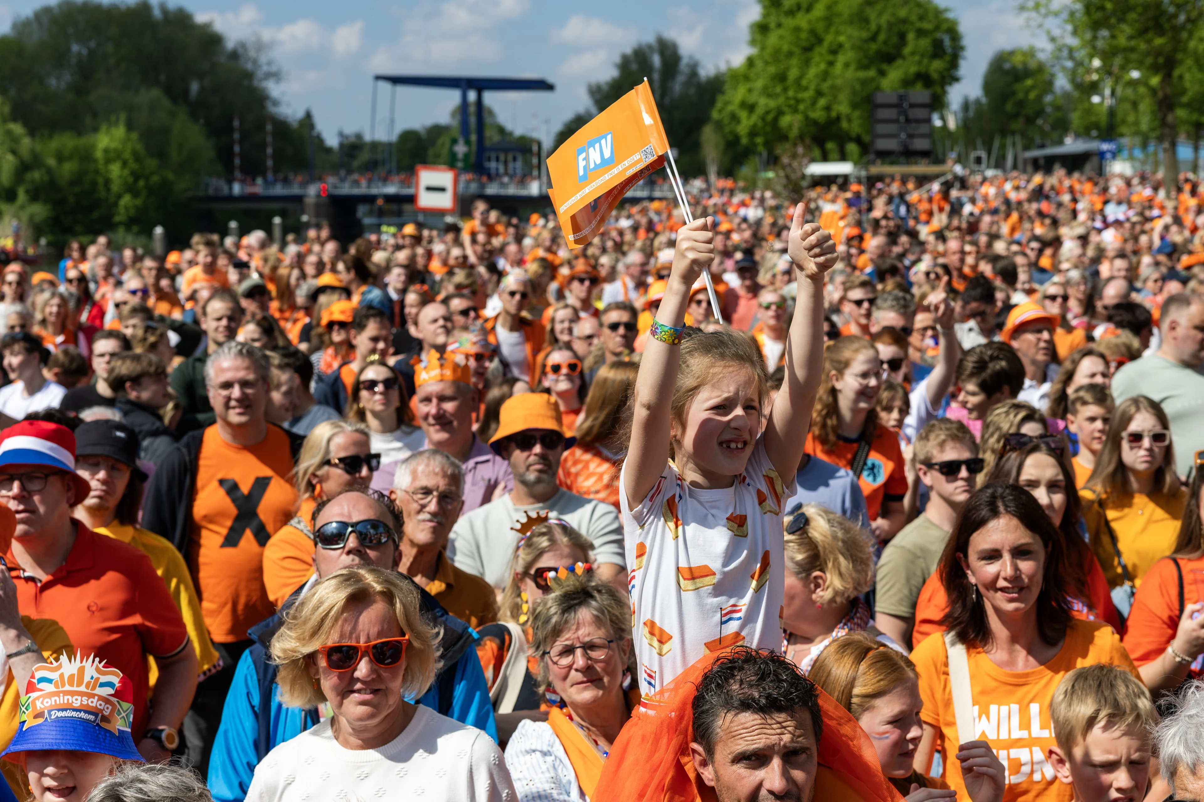 Feeststemming houdt aan in Doetinchem na vertrek koninklijke familie
