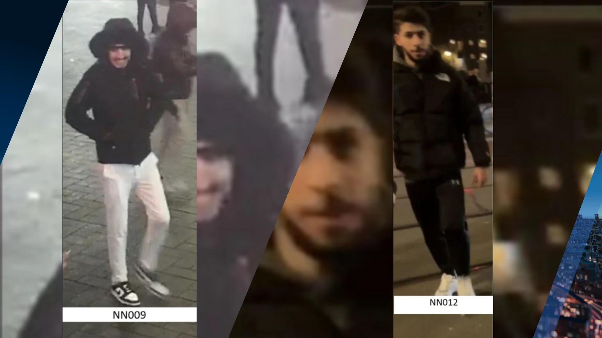 Politie geeft herkenbare beelden van relschoppers Amsterdam vrij