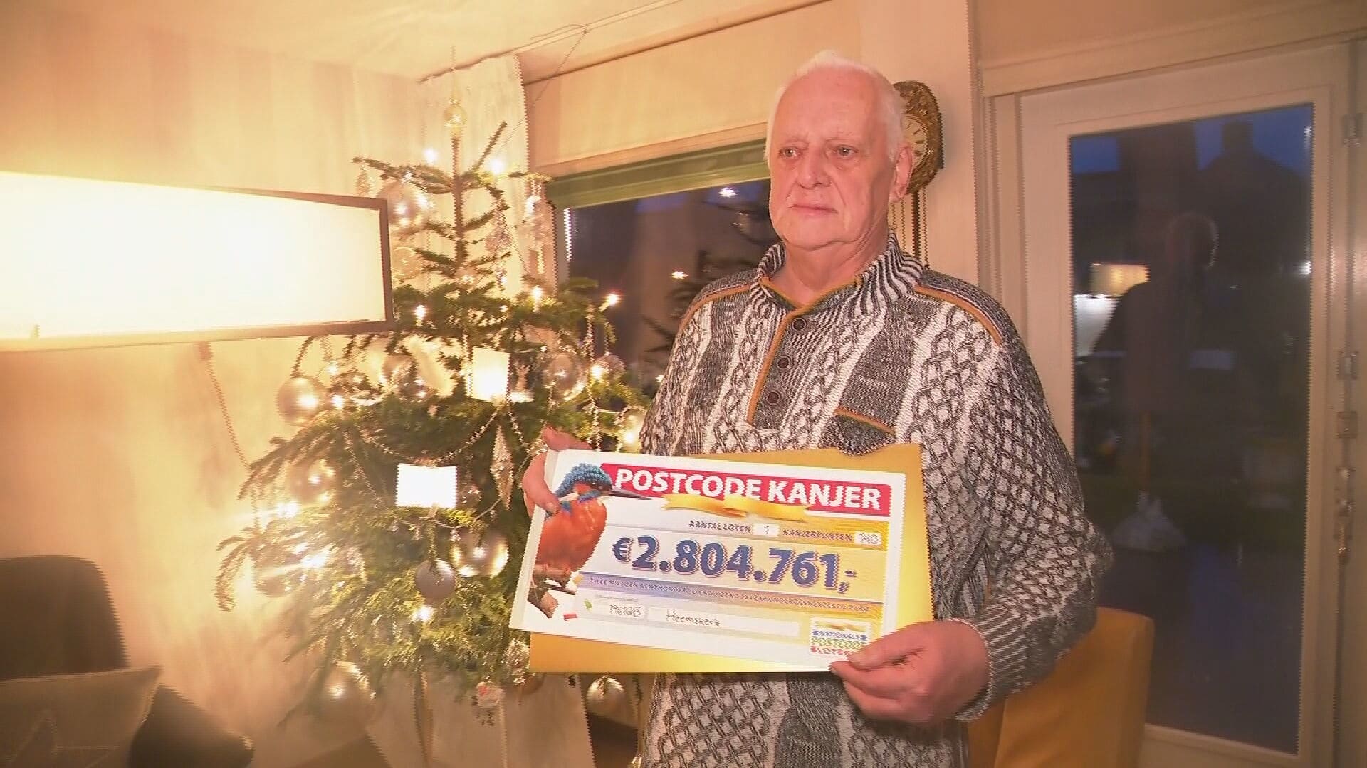 Cees (76) uit Heemskerk verloor in 2022 zijn vrouw en is nu miljonair: 'Geweldig einde van een kolere jaar'