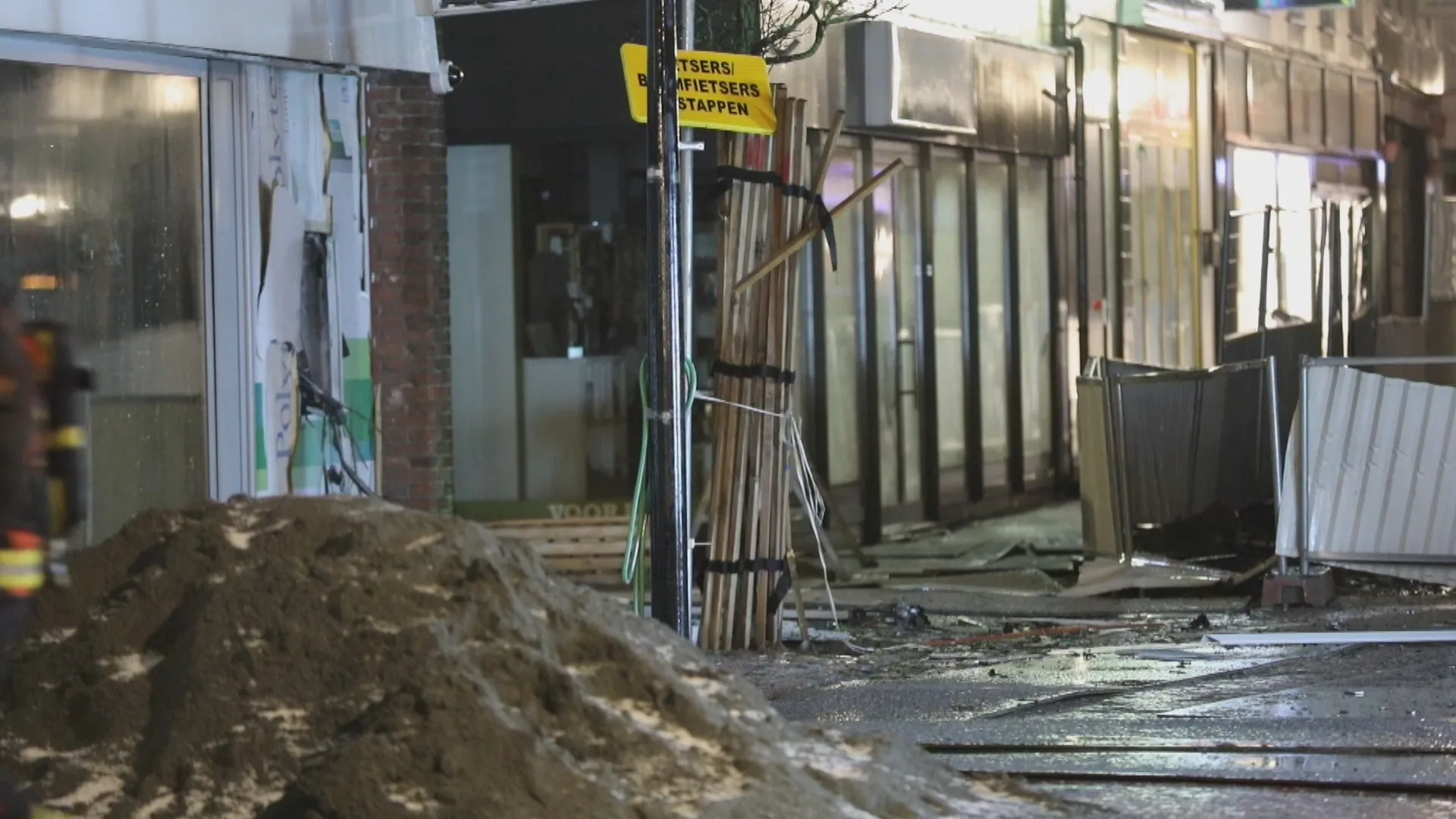 Plofkraak zorgt voor flinke schade in Hillegom