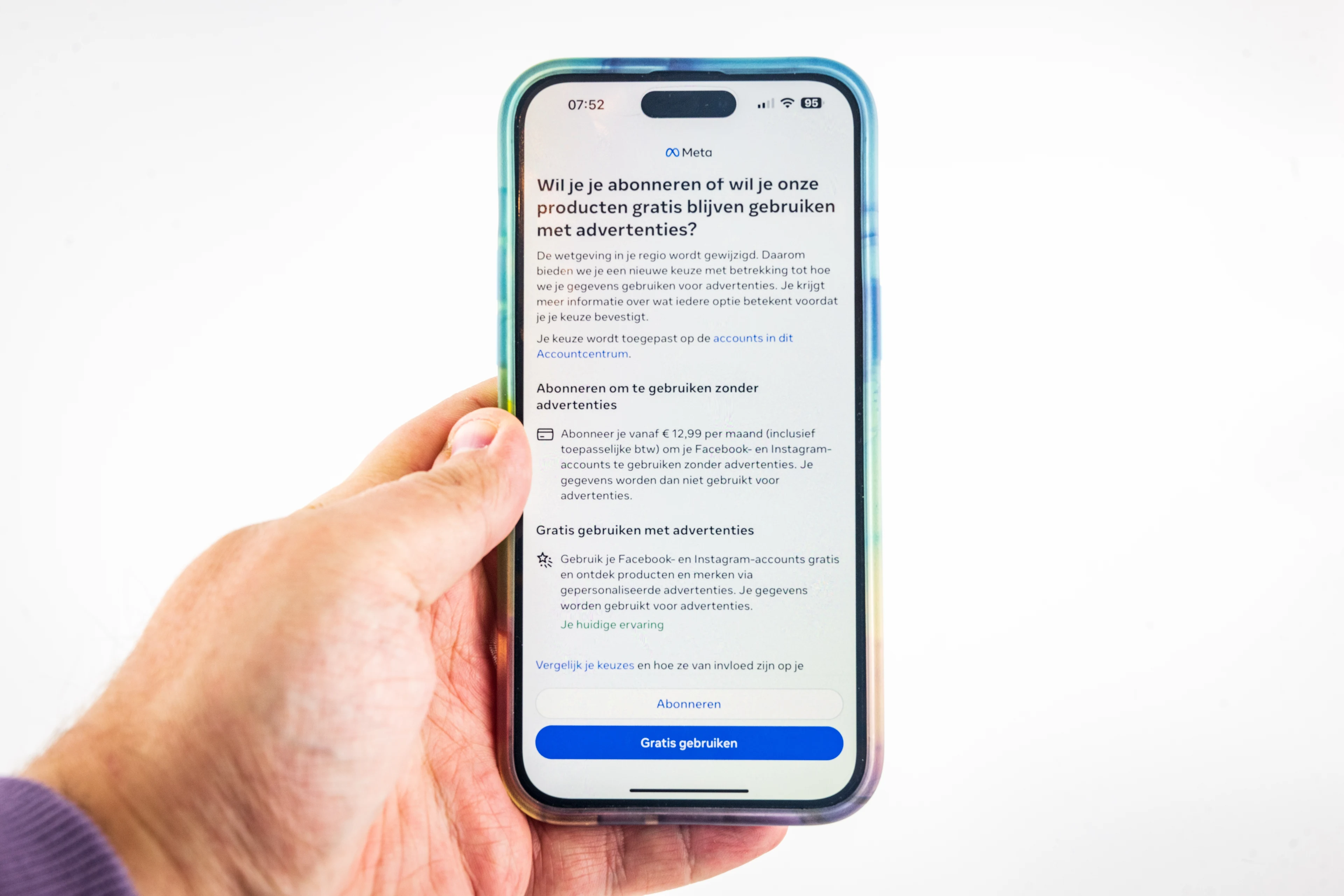 Moederbedrijf Facebook pauzeert Europese AI-plannen na meerdere klachten