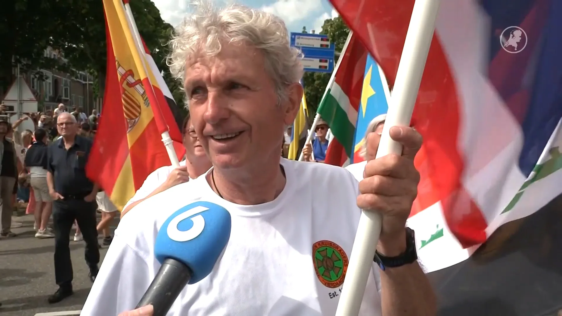 Nijmegen viert 100 jaar 4Daagse met kleurrijke vlaggenparade