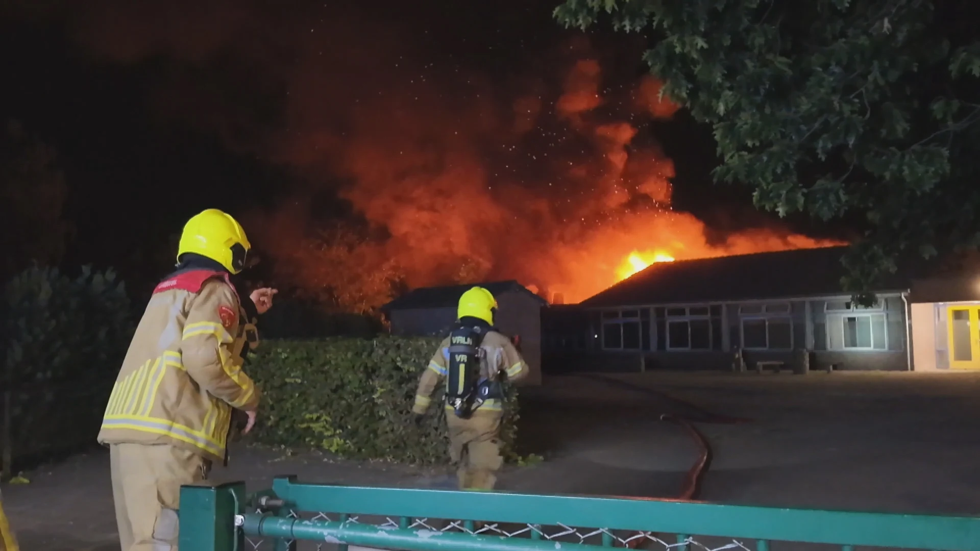 Uitslaande brand in opvang voor Oekraïners in Swolgen, tientallen mensen geëvacueerd