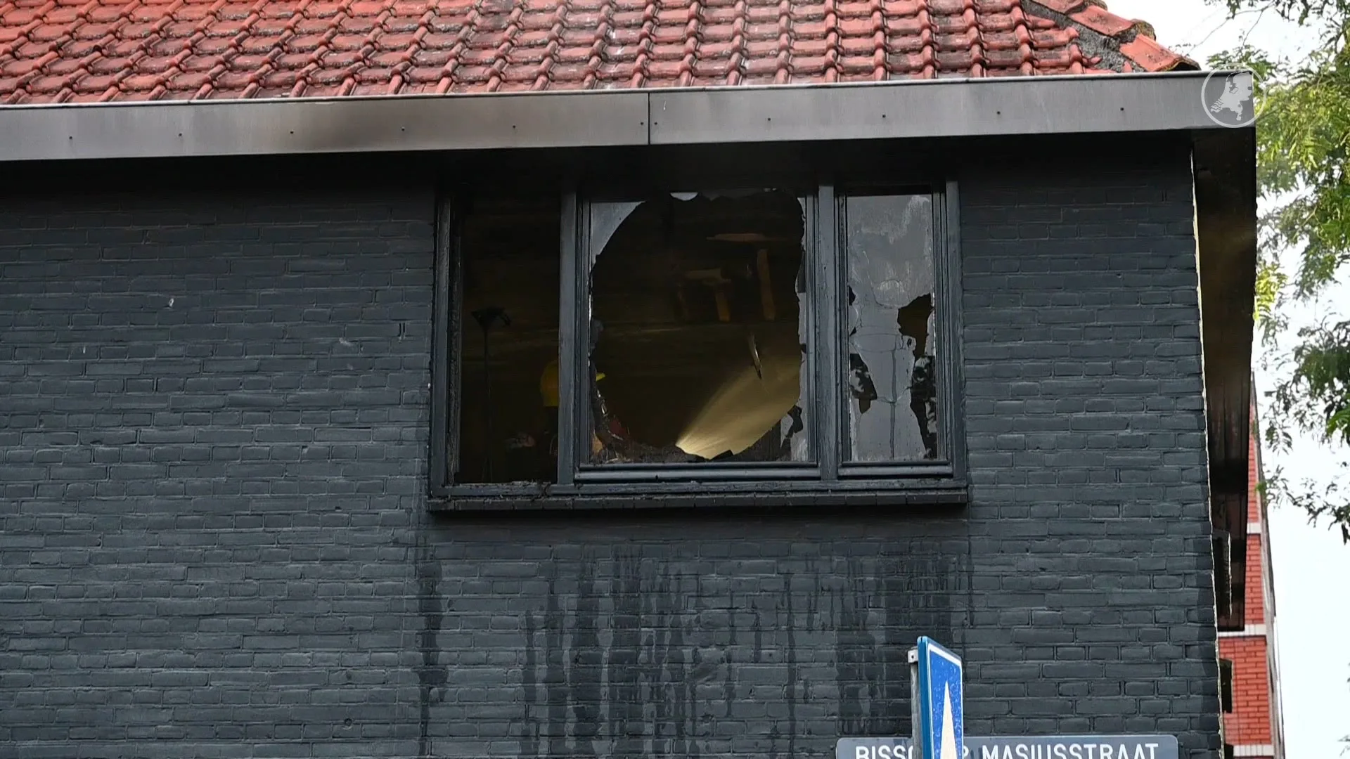 Studenten vluchten voor brand in woning Tilburg