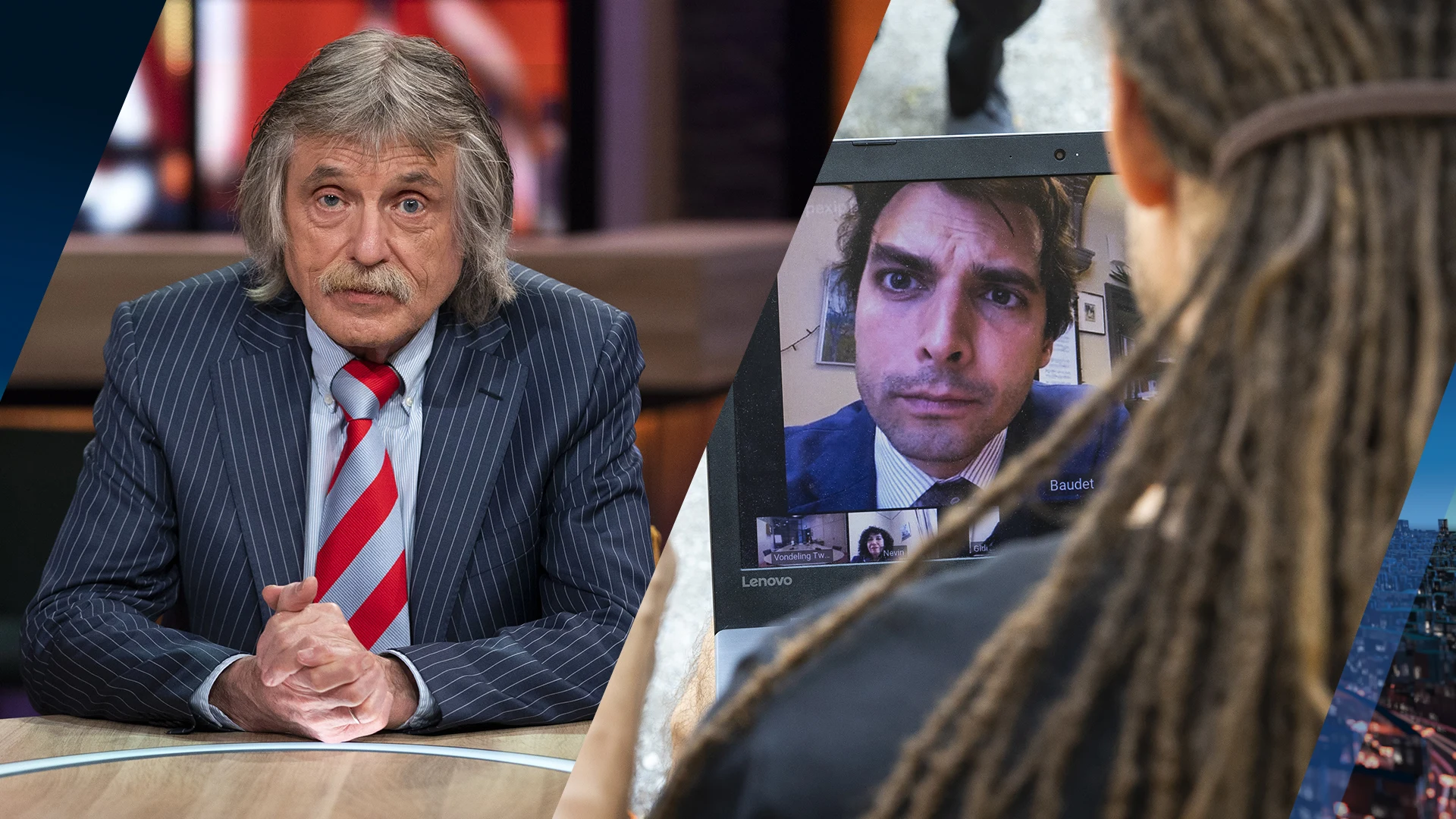 Johan Derksen waarschuwt voor 'gevaarlijke gekkies' Baudet en Engel