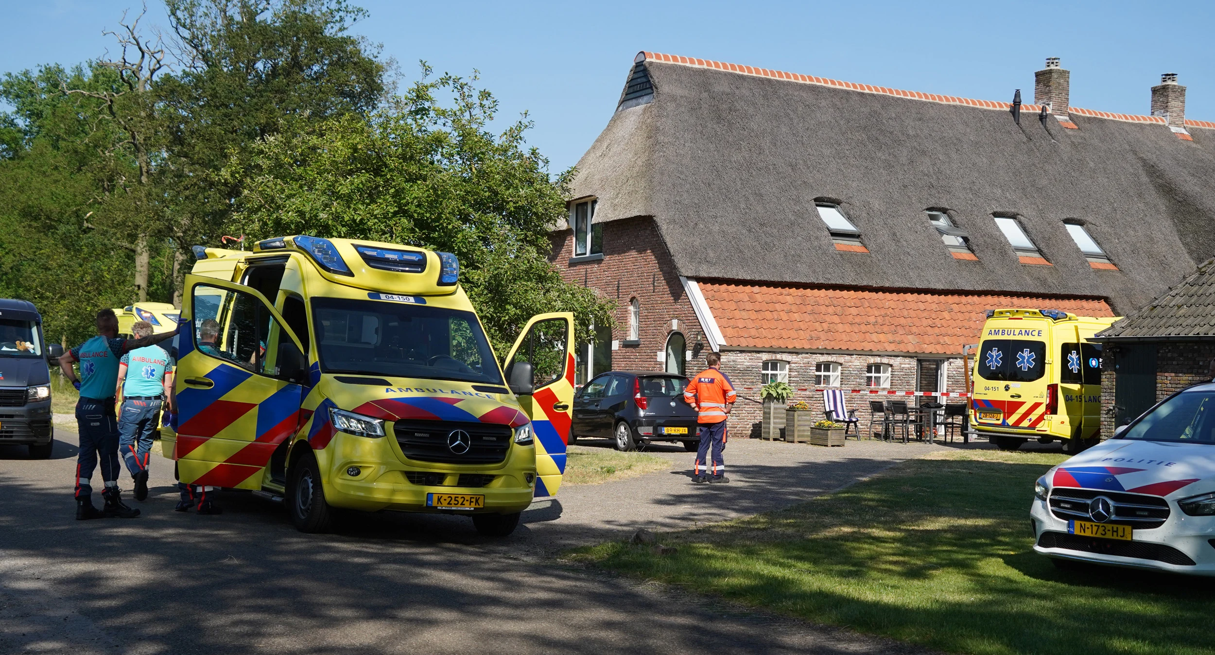 Twee gewonden bij steekpartij op zorgboerderij Holthone
