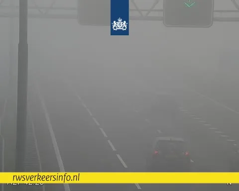 Code geel in Utrecht wegens dichte mist