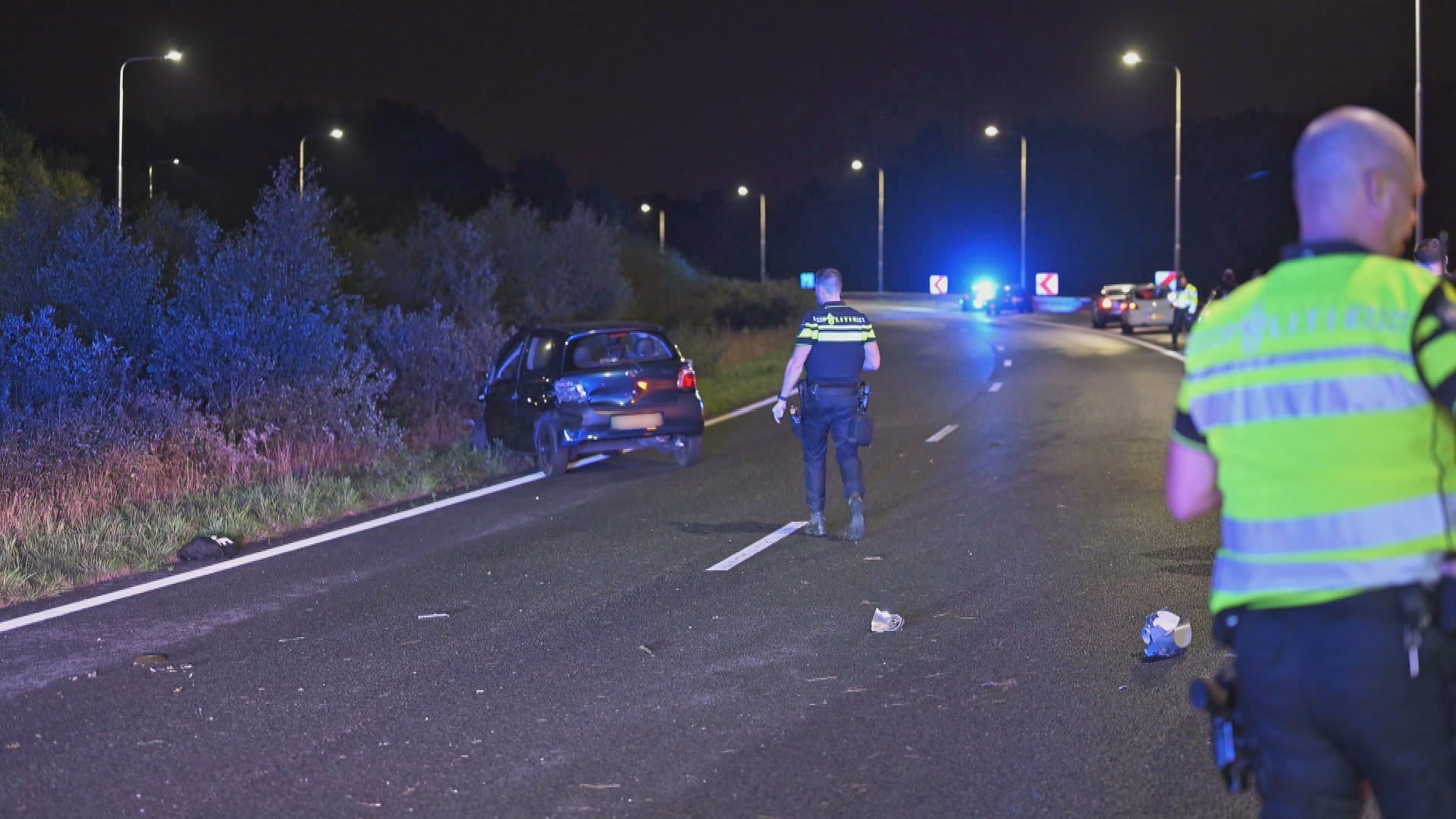 Automobilist rijdt door na aanrijding met zwaargewonde op A27 bij Bavel