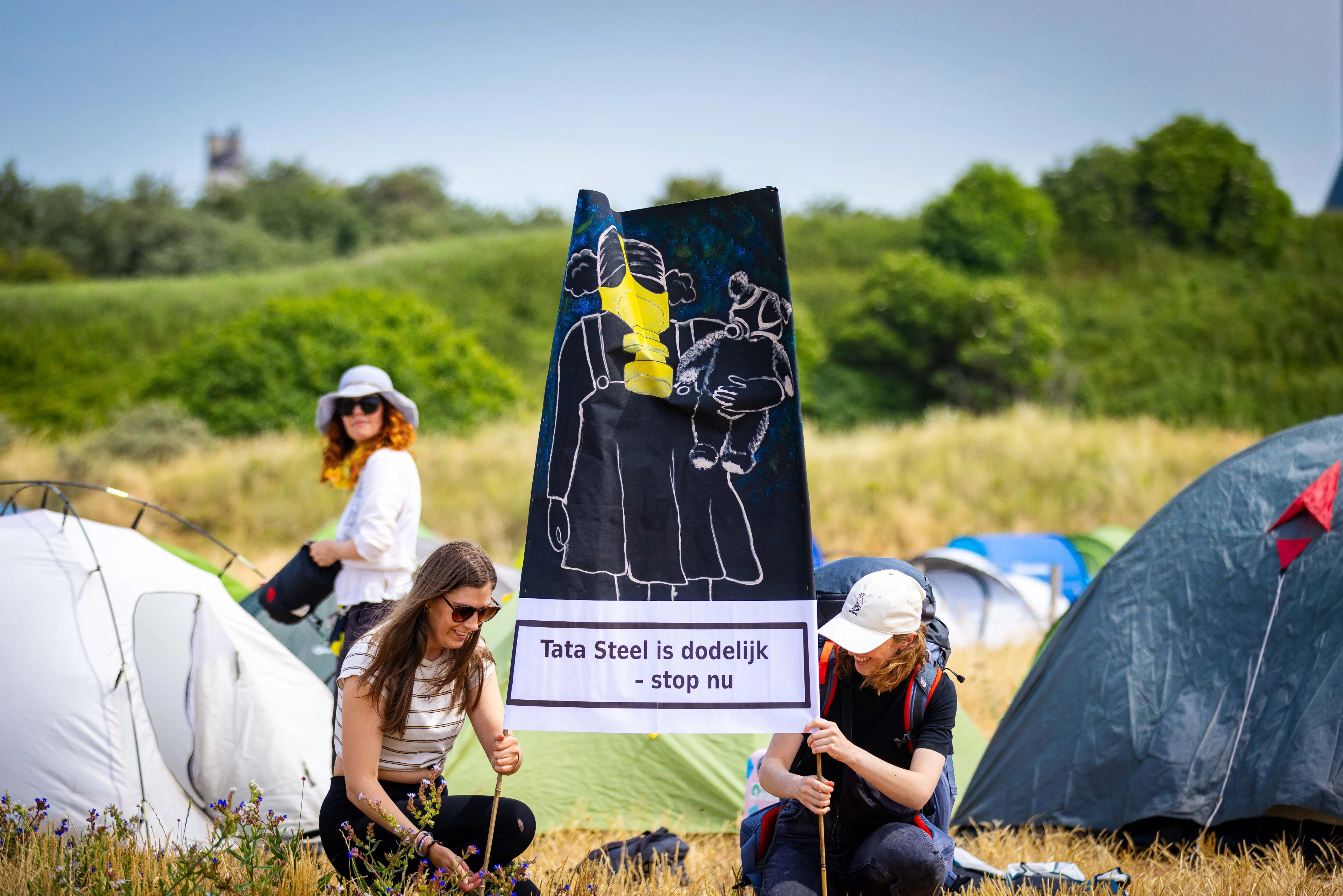 Klimaatactie gepland bij Tata Steel ondanks noodverordening: 'Levensgevaarlijk'