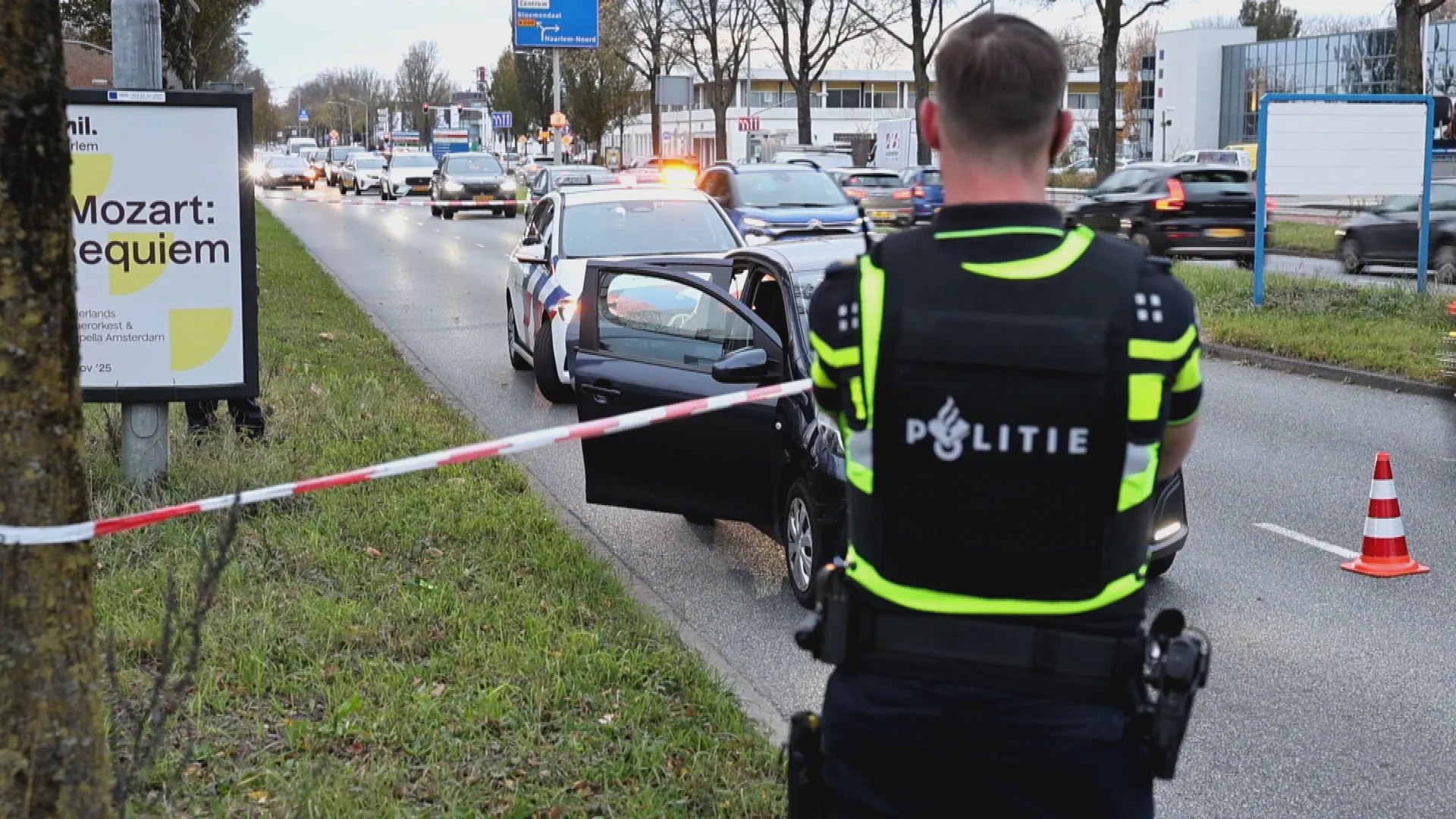 Gewonde bij schietincident in Haarlem, slachtoffer naar ziekenhuis