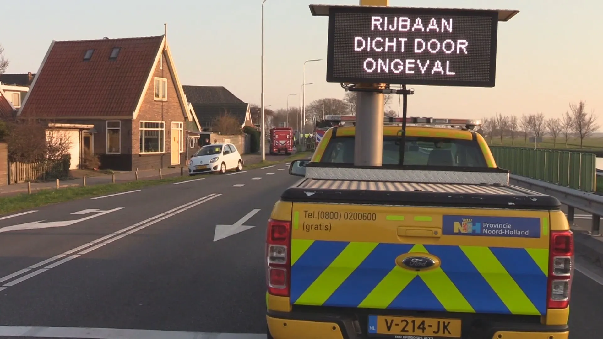 Motorrijder overleden na aanrijding met auto in Ilpendam