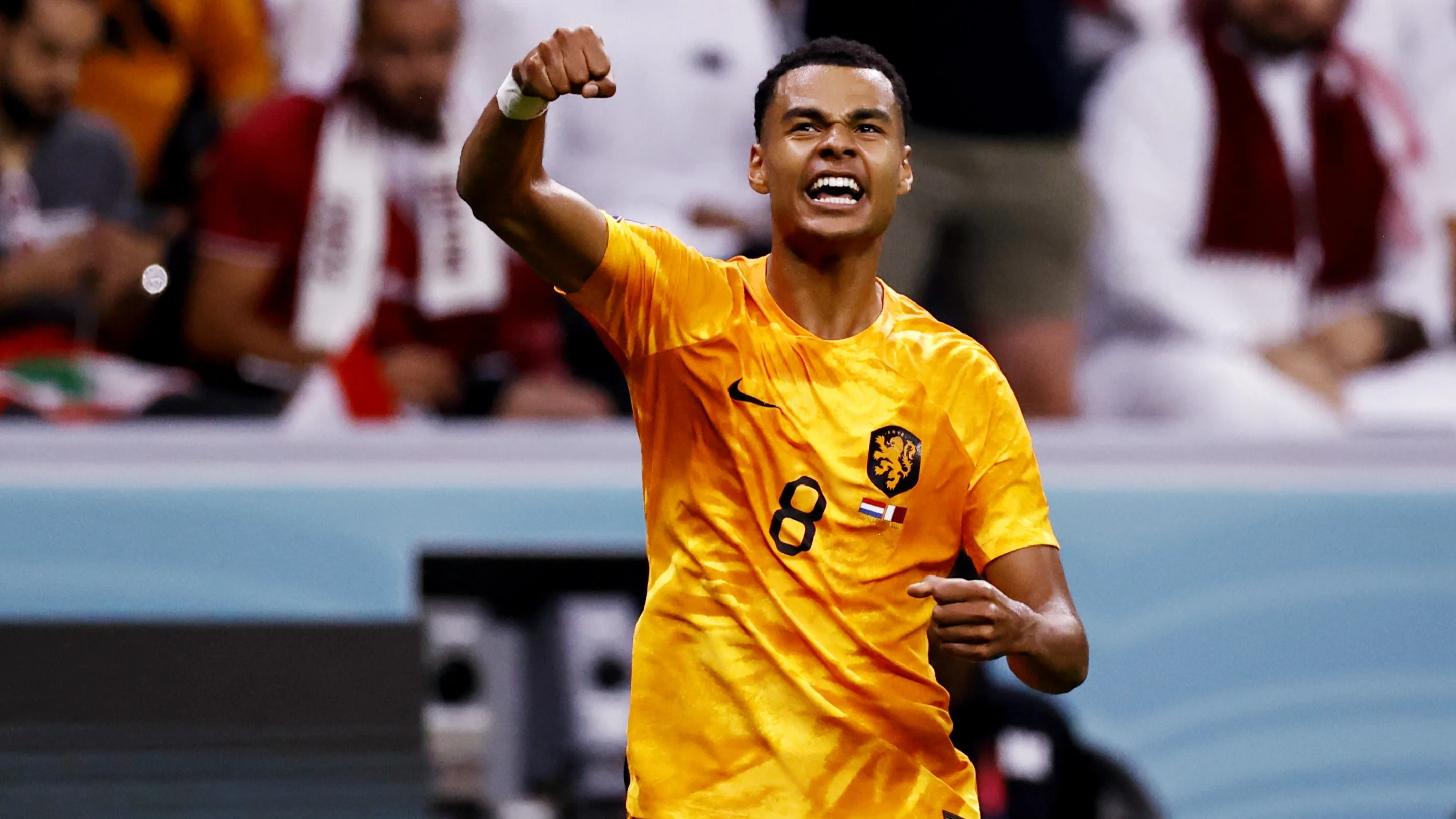 Nederlands elftal verslaat Qatar met 2-0 en plaatst zich voor achtste finales WK