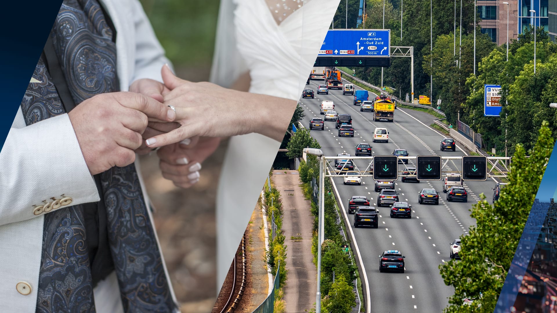 Ringen uitwisselen op de ring: stellen mogen trouwen op de A10