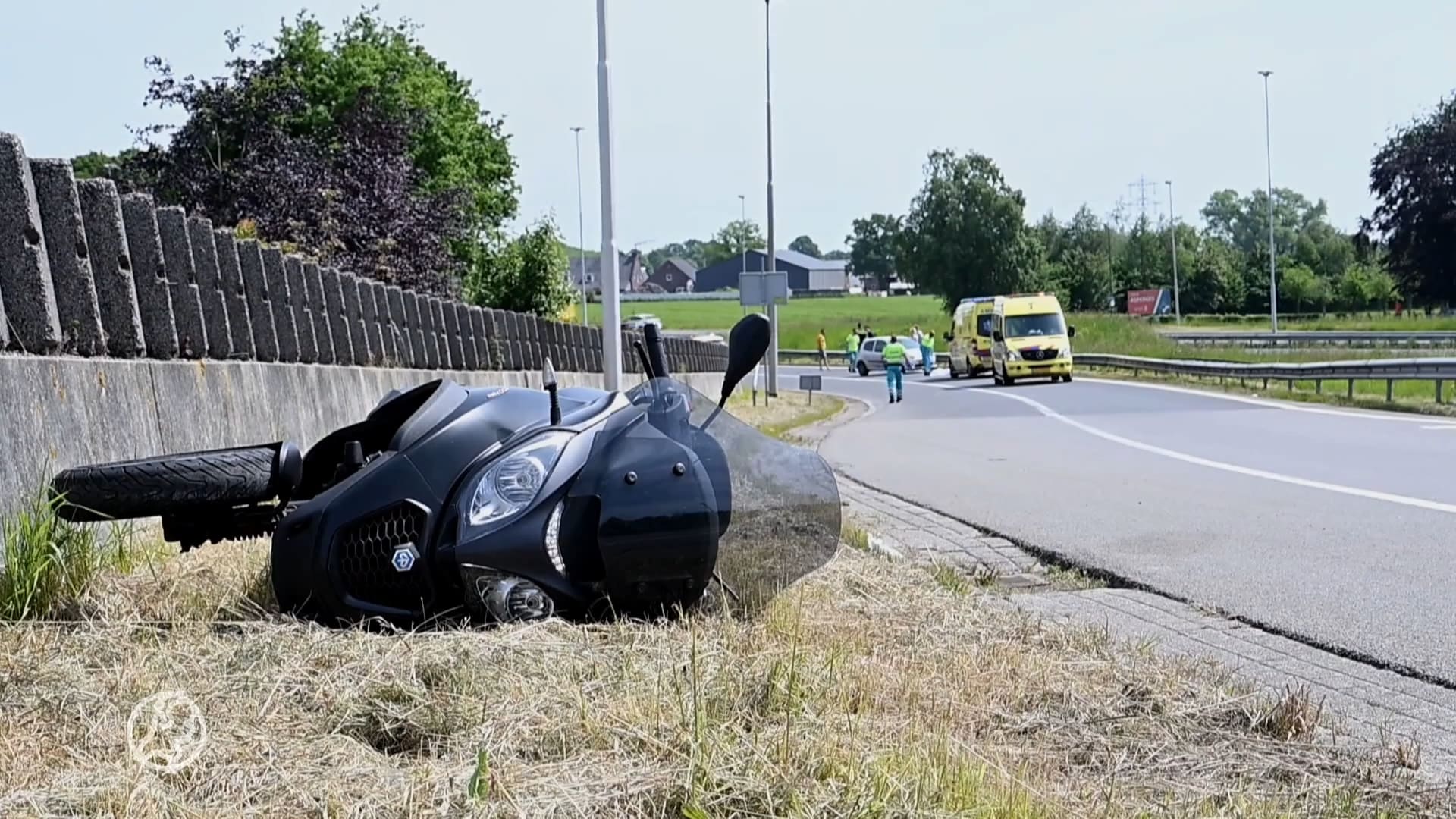 Motorrijder (84) overlijdt door ongeval op A65 bij Tilburg