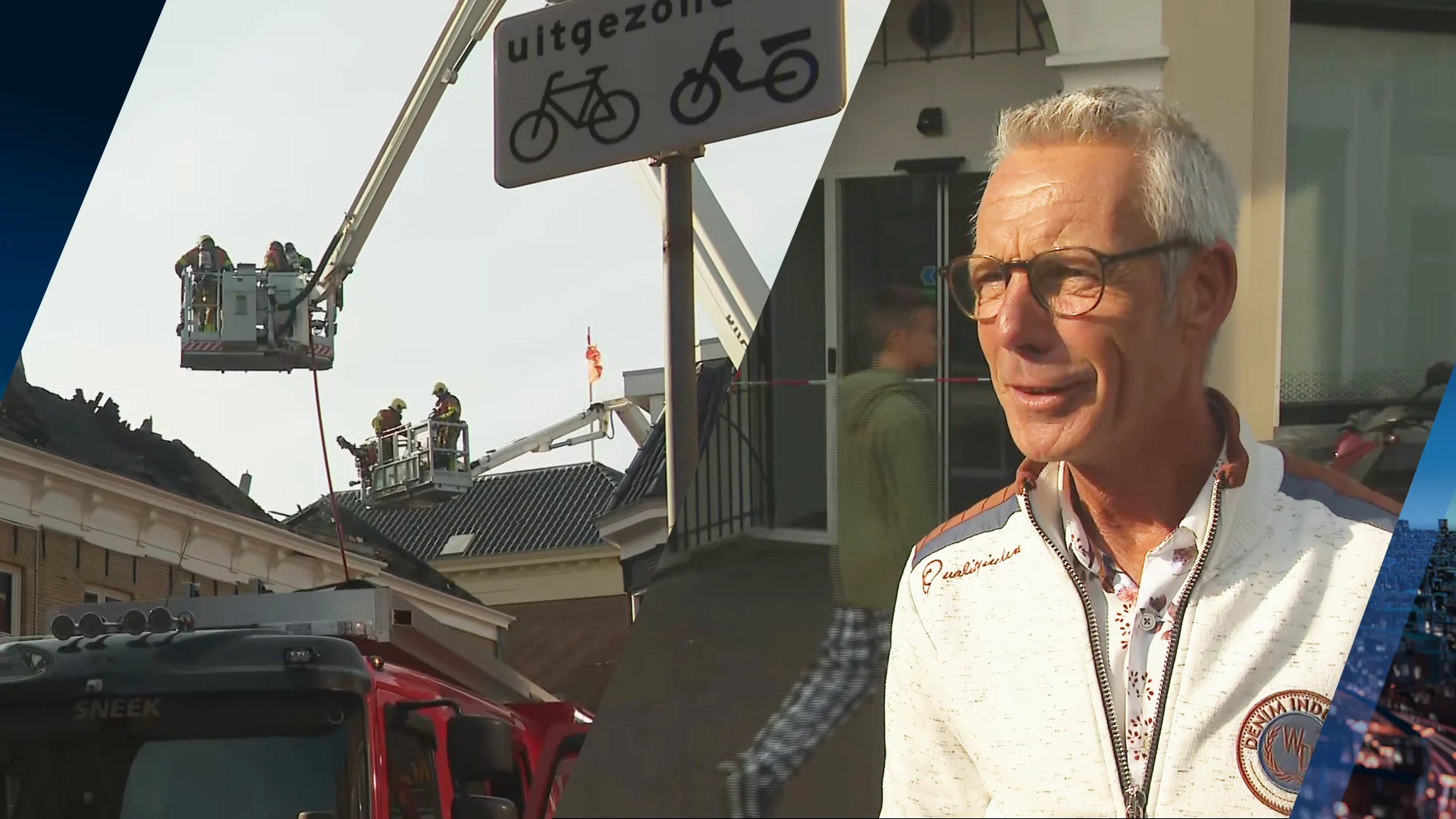 Buurtbewoners Sneek na grote brand in club: 'Het is een grote ramp'